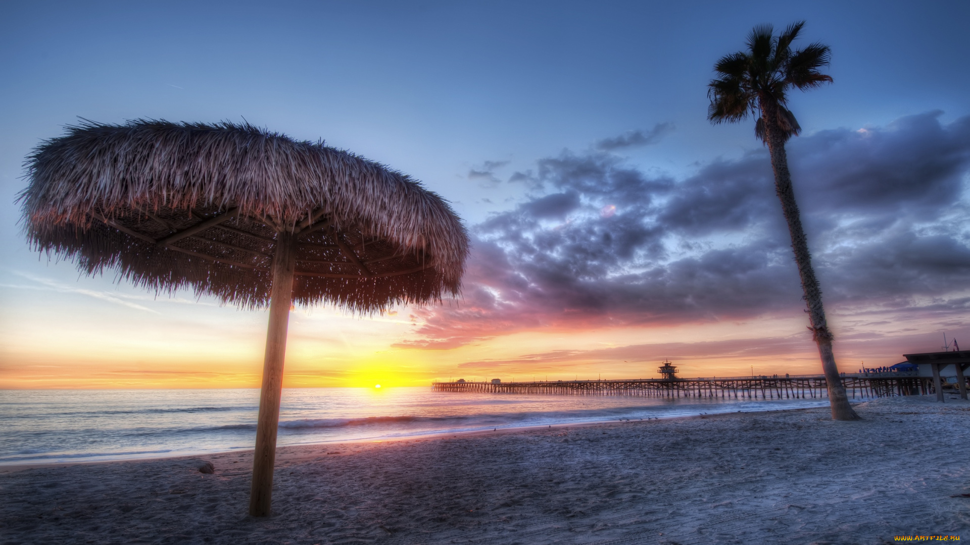 природа, восходы, закаты