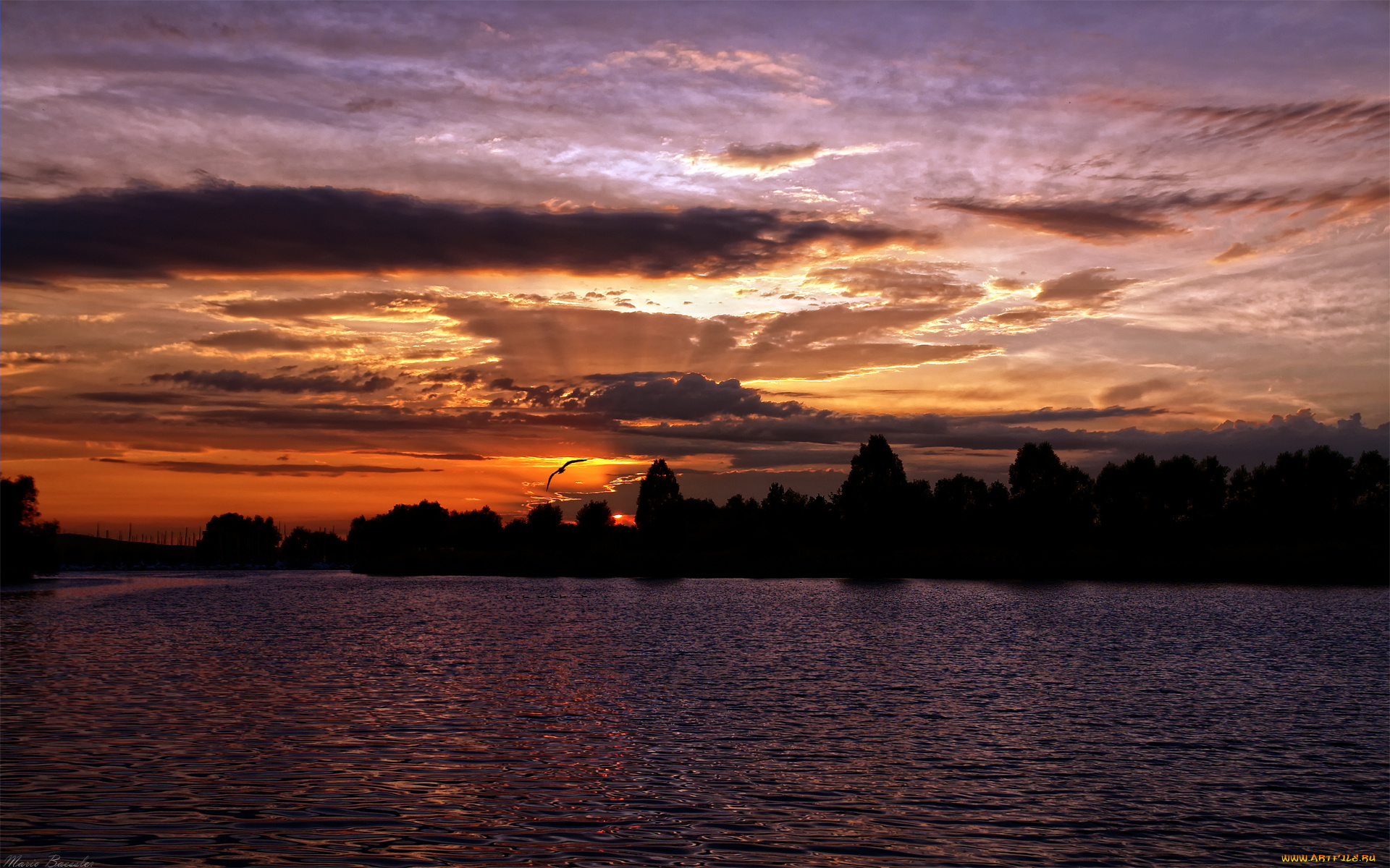 природа, восходы, закаты