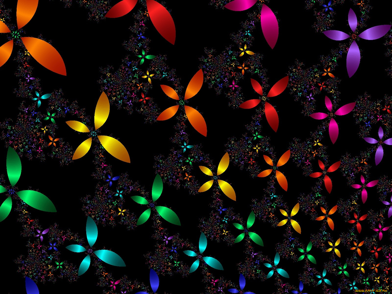 3д, графика, fractal, фракталы, узор, фон