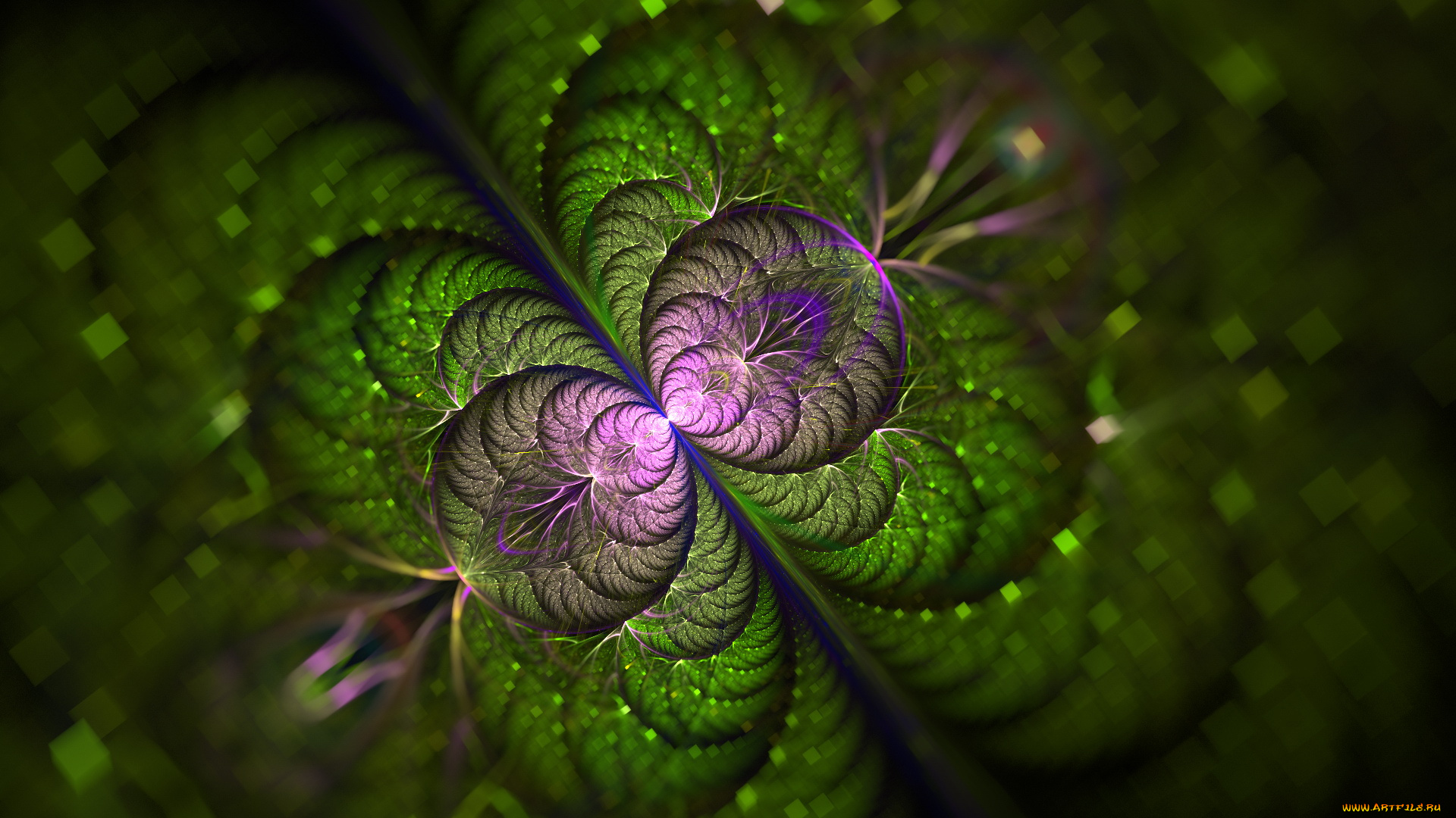 3д, графика, fractal, фракталы, фон, узор