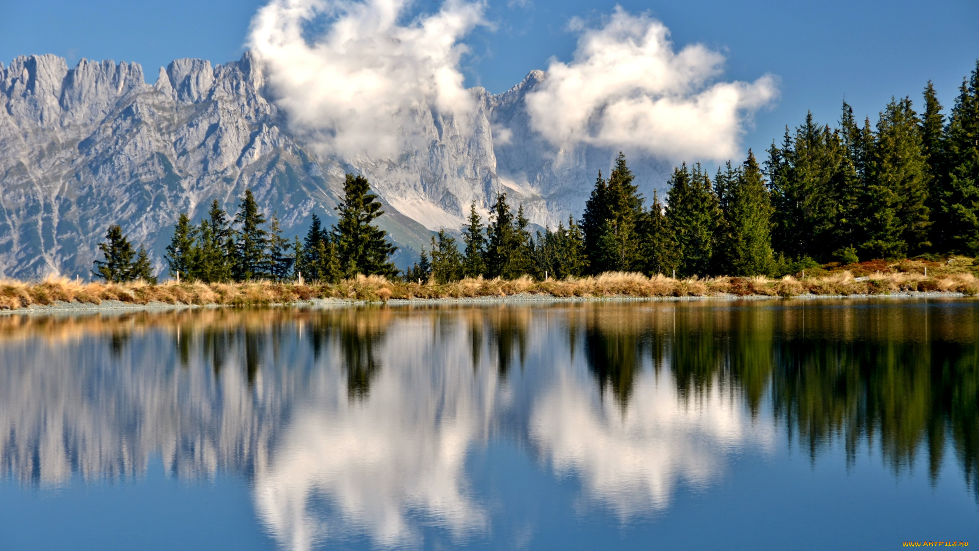 природа, реки, озера, деревья, озеро, горы