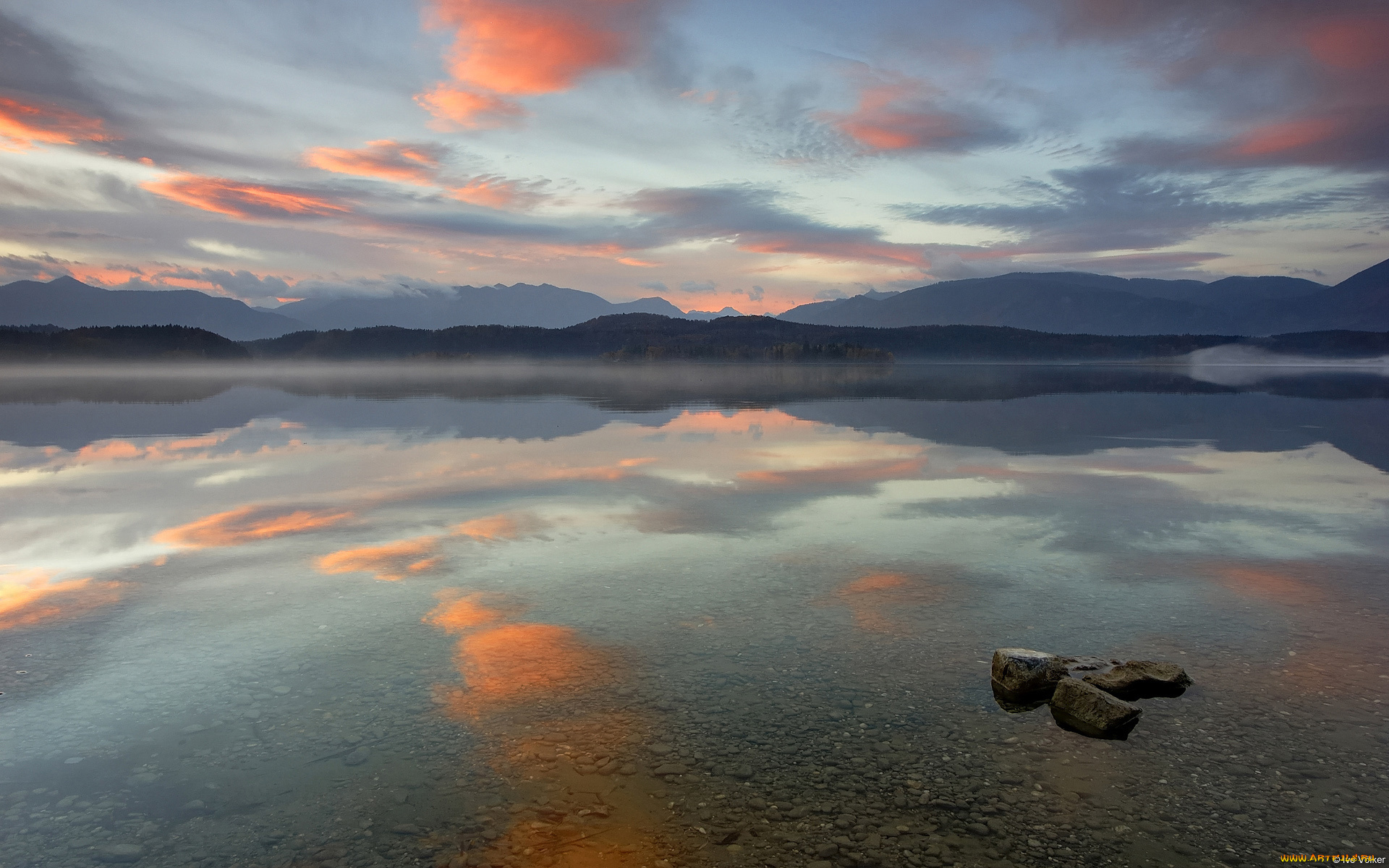 природа, реки, озера, камни, вода
