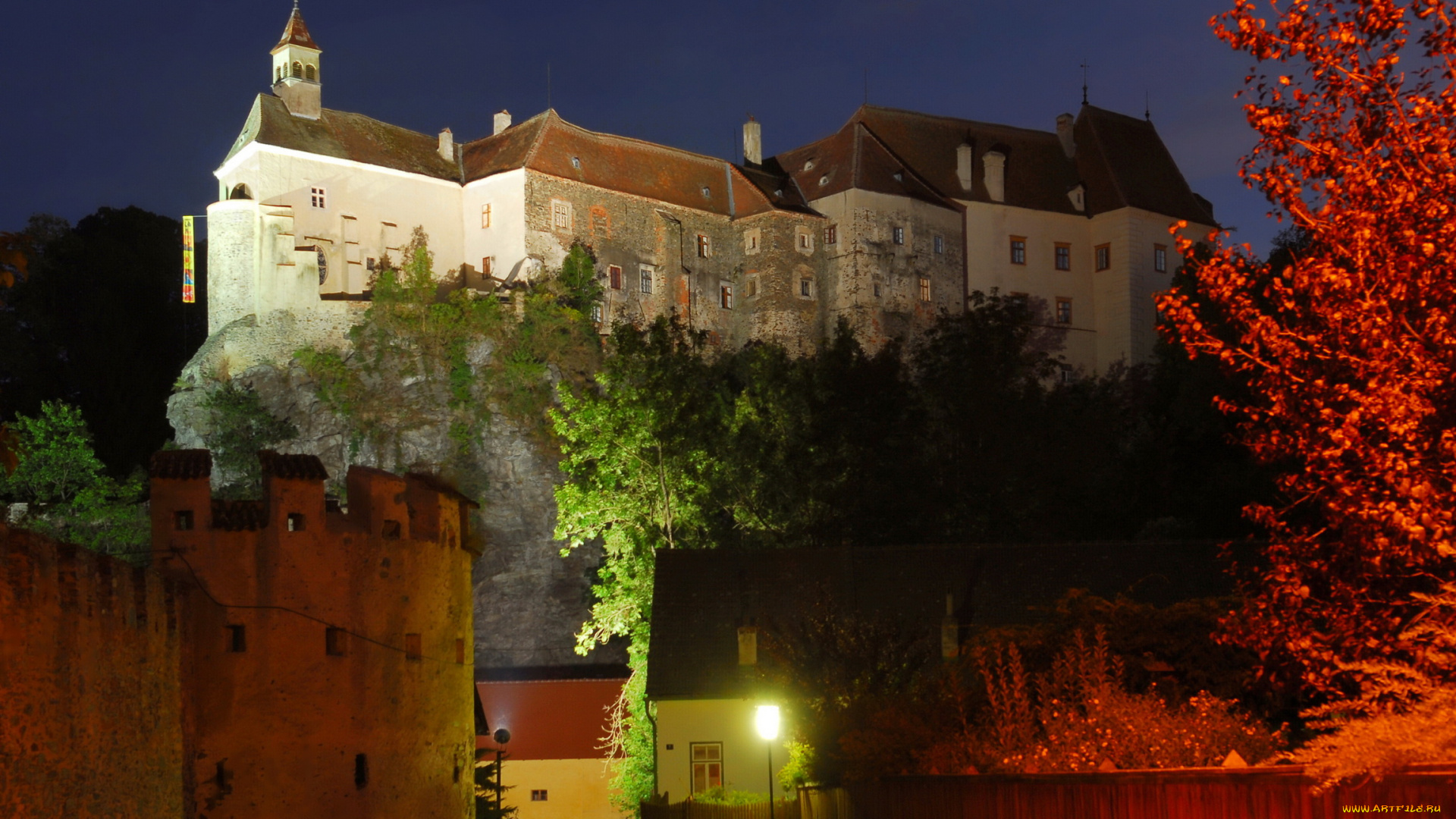 австрия, замок, раабс, города, дворцы, замки, крепости,