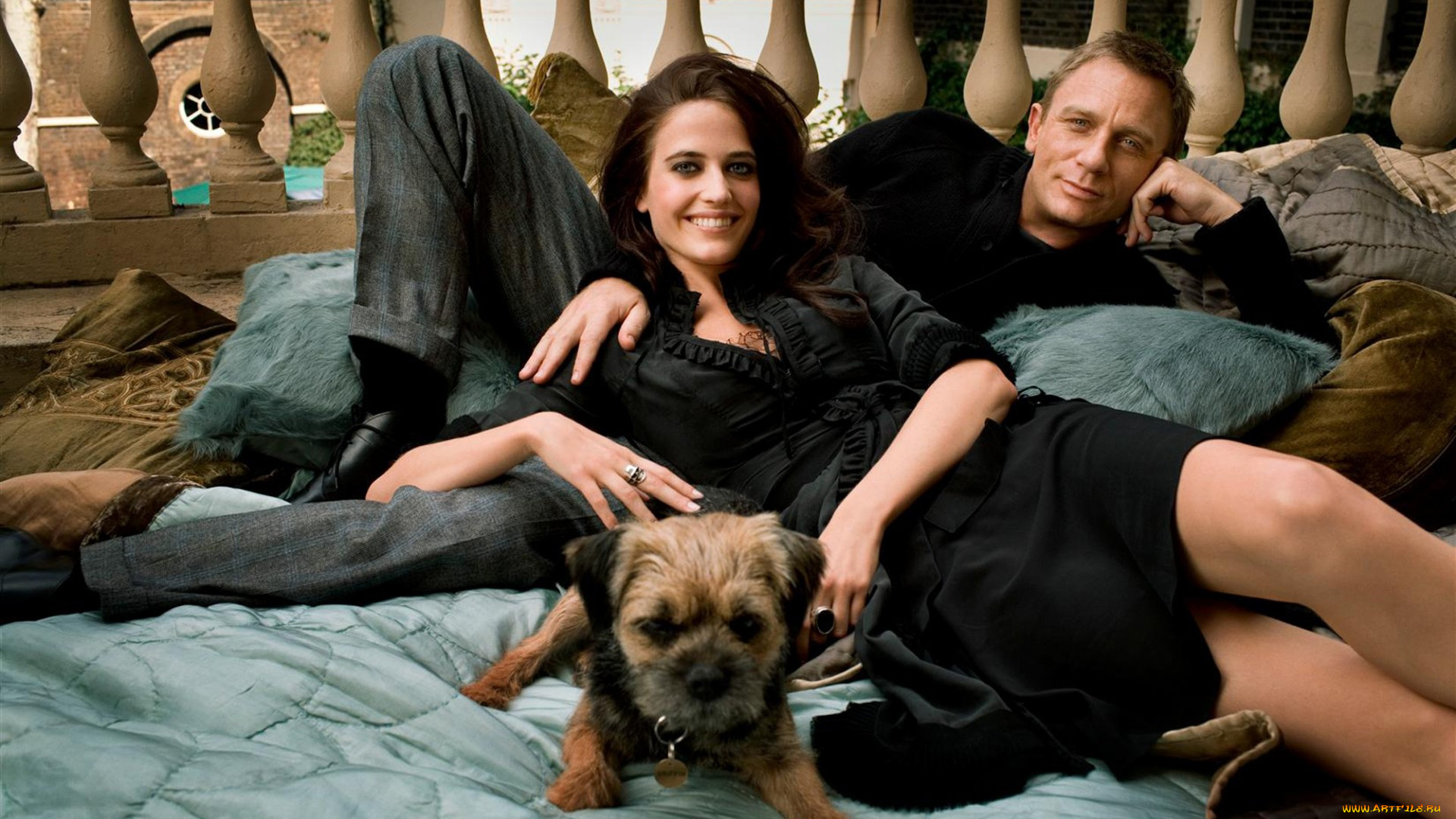 daniel, craig, eva, green, разное, знаменитости, дэниел, крейг, ева, грин