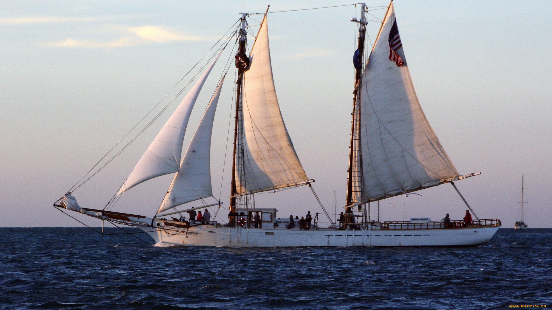 шхуна, western, union, maritime, museum, корабли, парусники, море