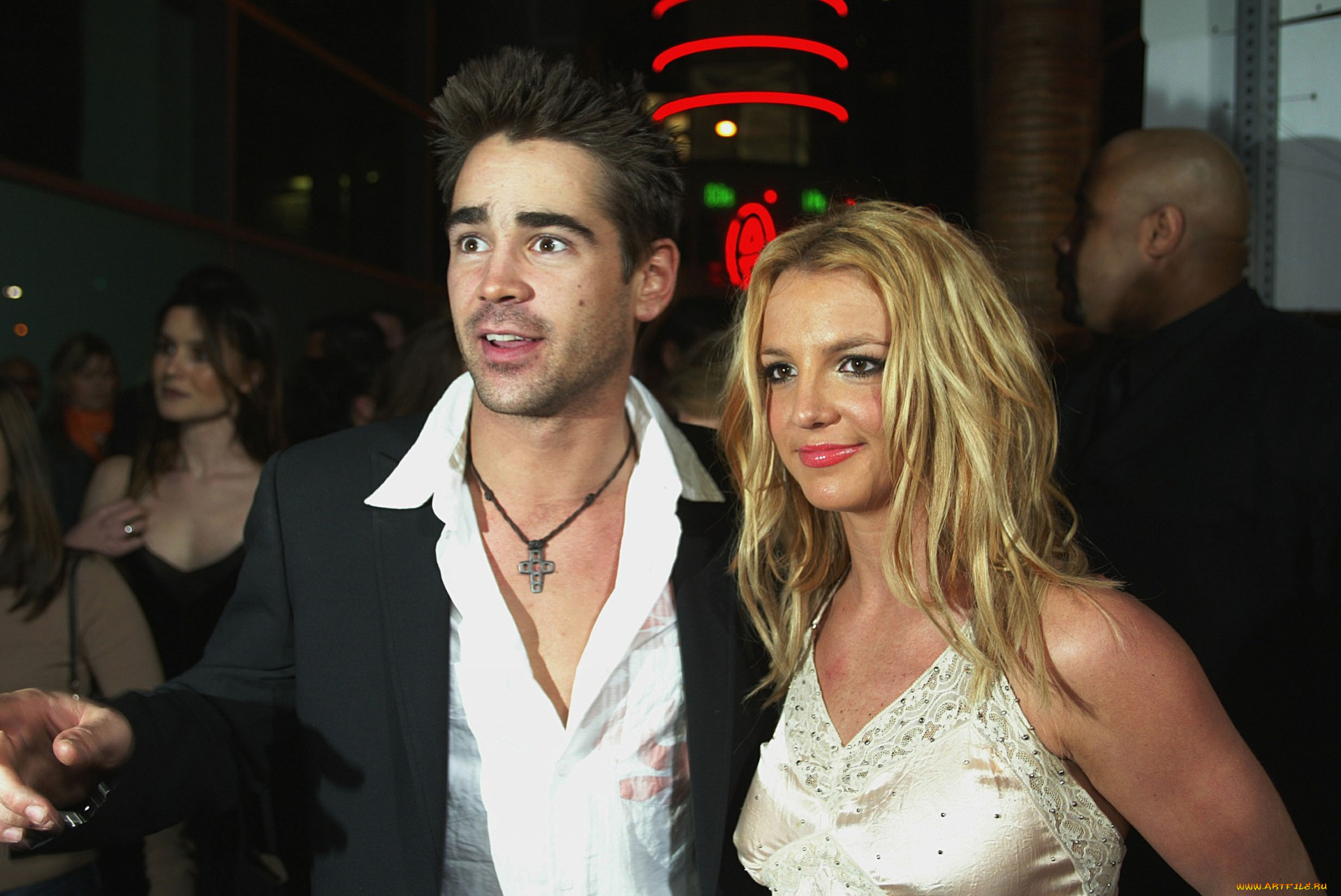 britney, spears, colin, farell, разное, знаменитости, бритни, спирс, колин, фарелл
