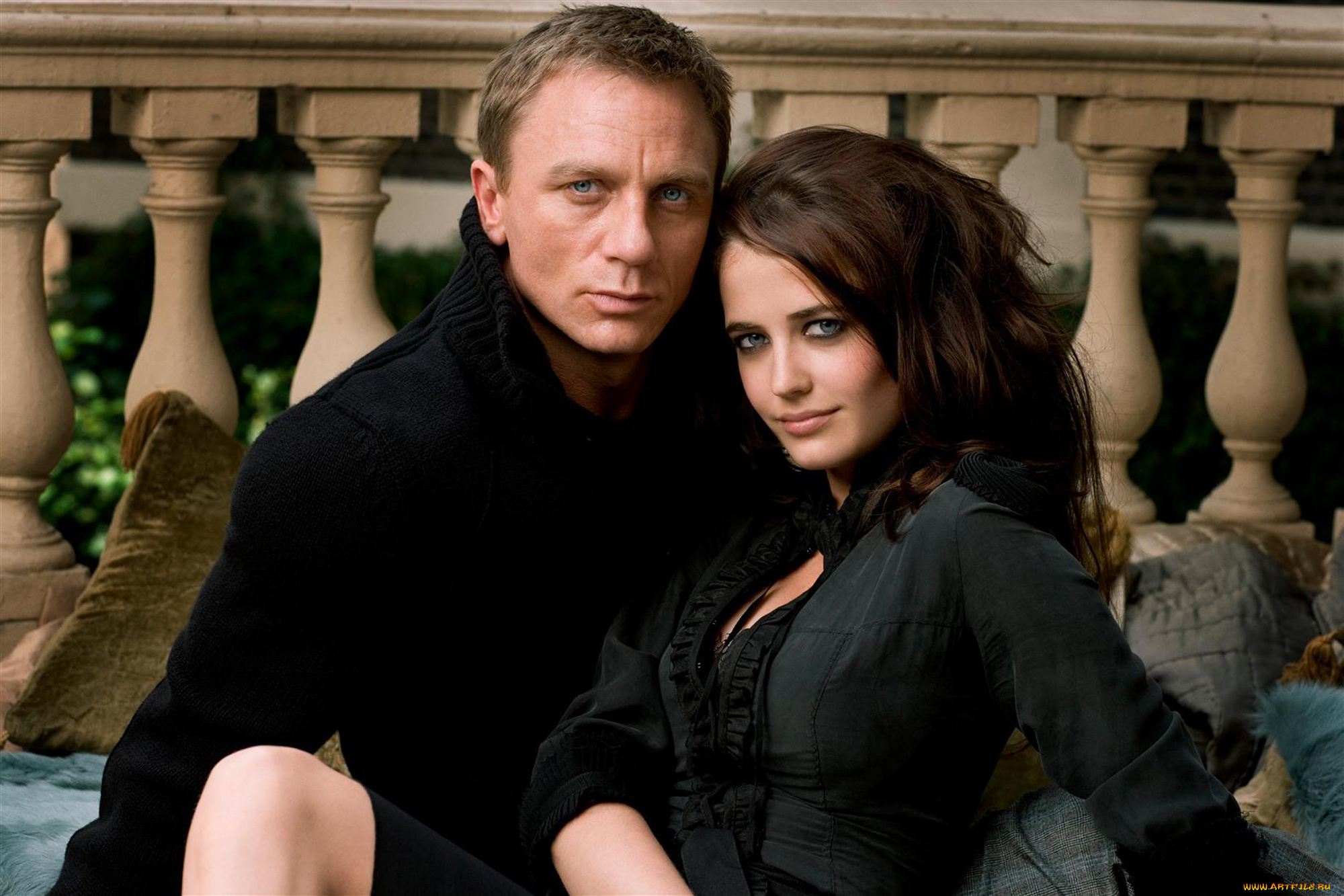 eva, green, and, daniel, разное, знаменитости, дэниел, крейг, ева, грин