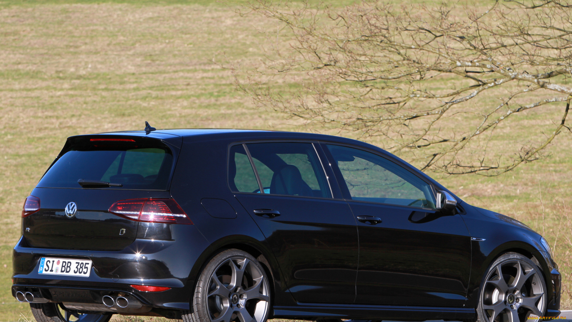 автомобили, volkswagen, golf, r, 2014г