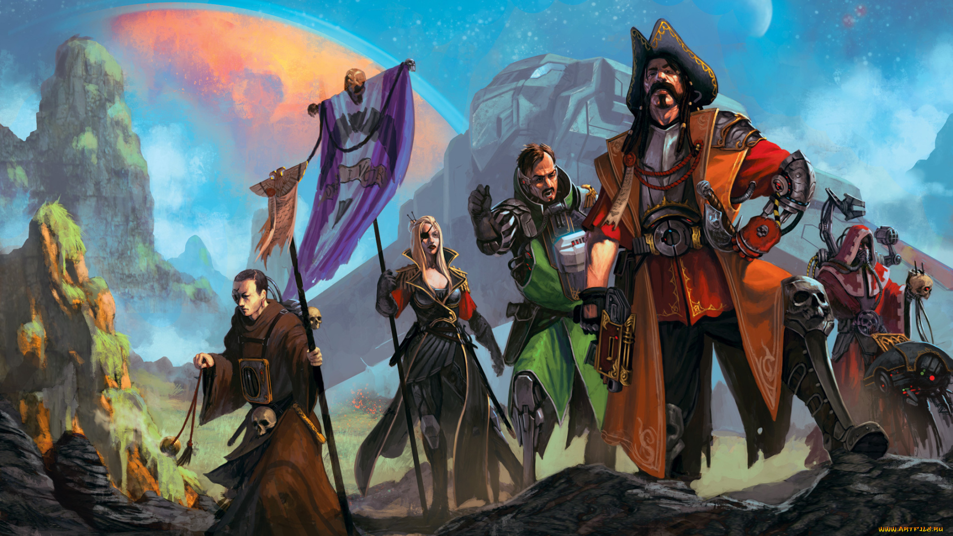 фэнтези, роботы, , киборги, , механизмы, люди, стимпанк, планета, иная, киборги, будущее