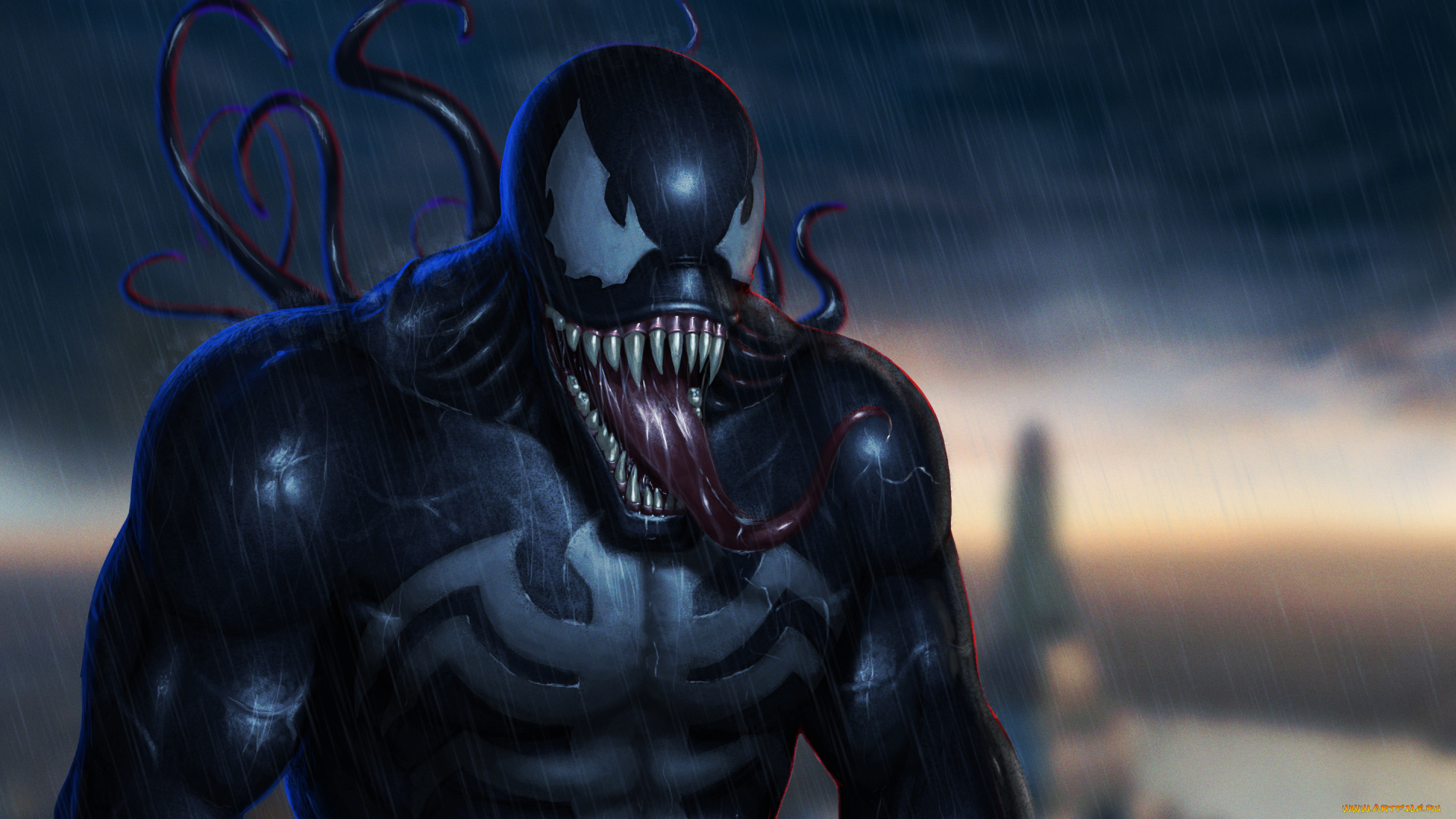 веном, фэнтези, существа, venom, монстр