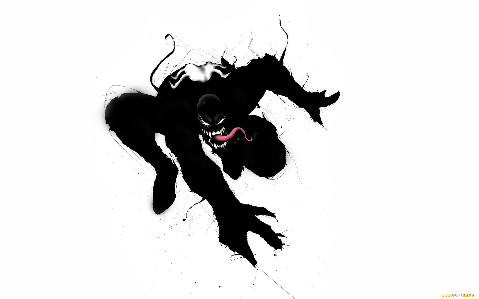 веном, фэнтези, существа, монстр, venom