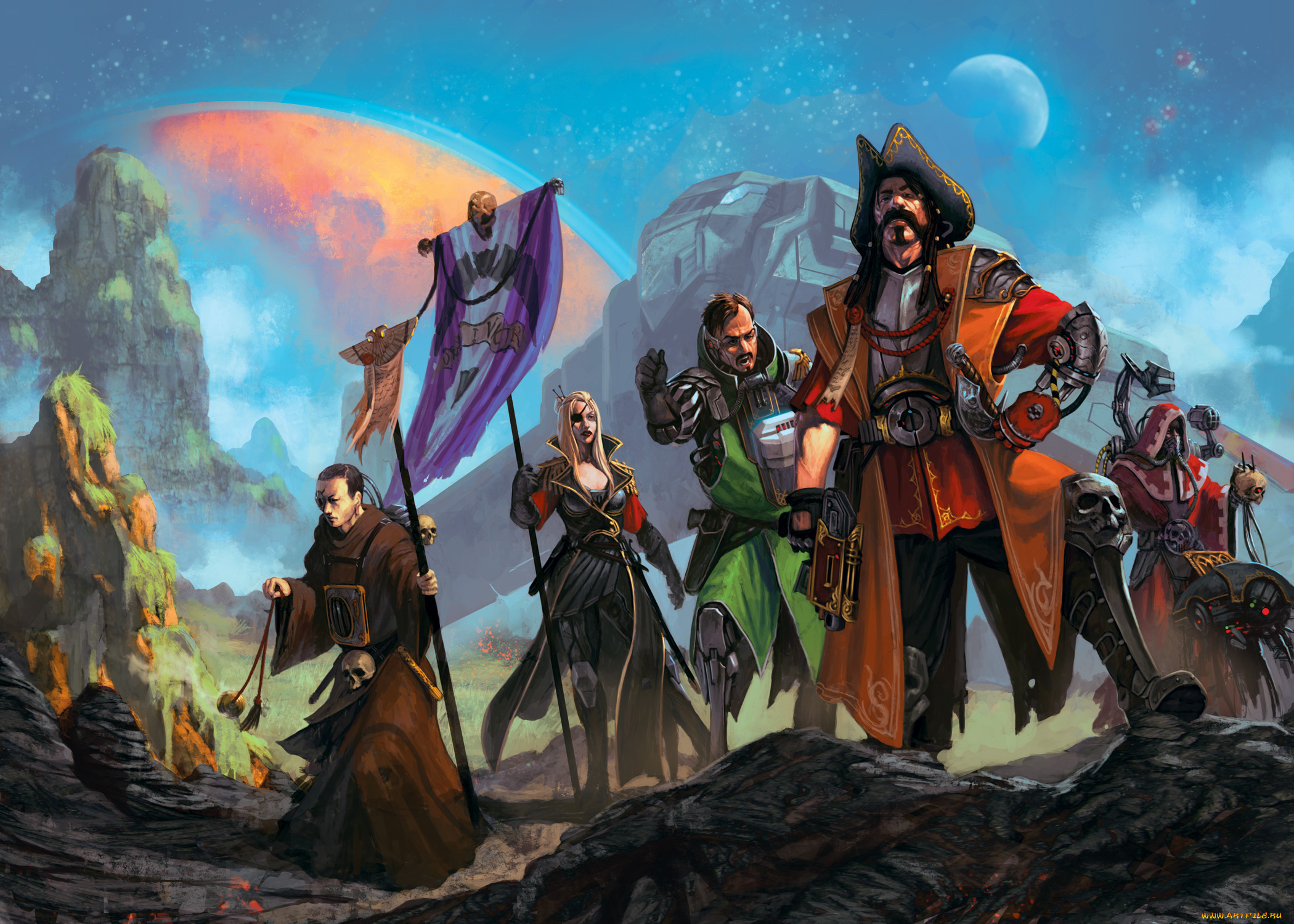 фэнтези, роботы, , киборги, , механизмы, люди, стимпанк, планета, иная, киборги, будущее