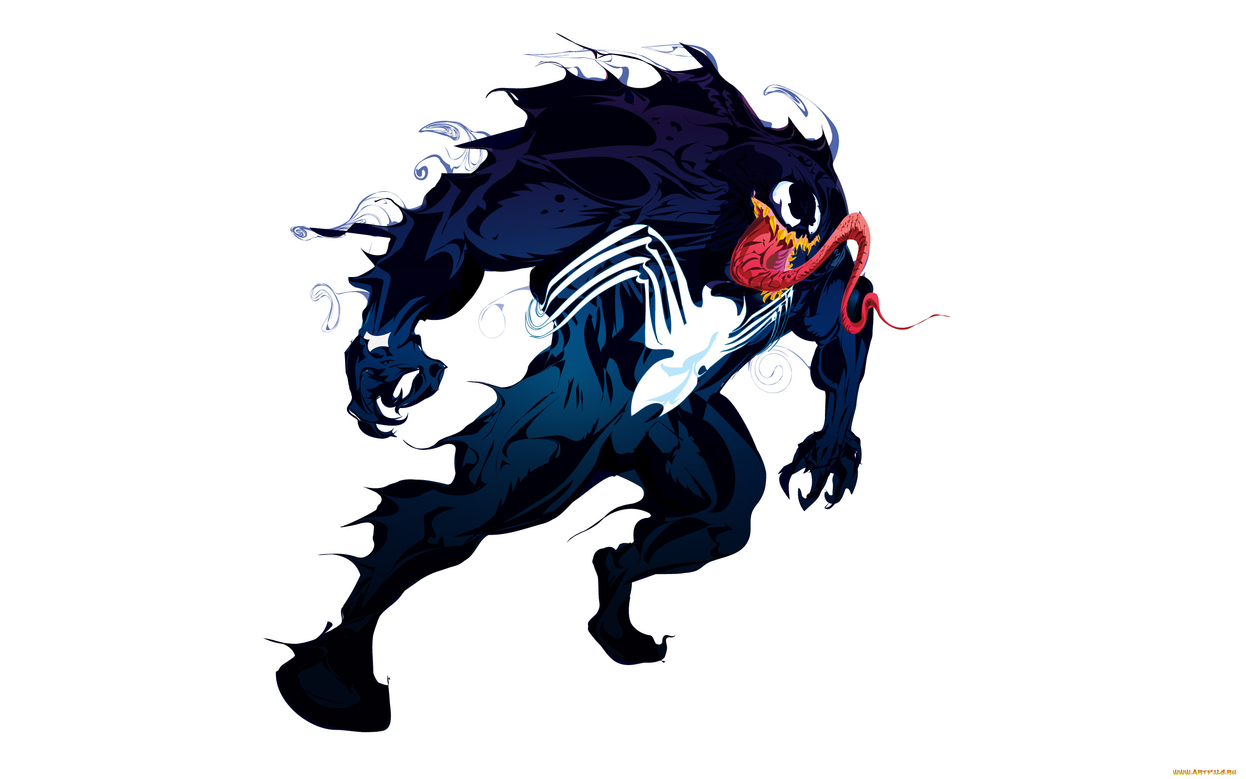 веном, фэнтези, существа, монстр, venom