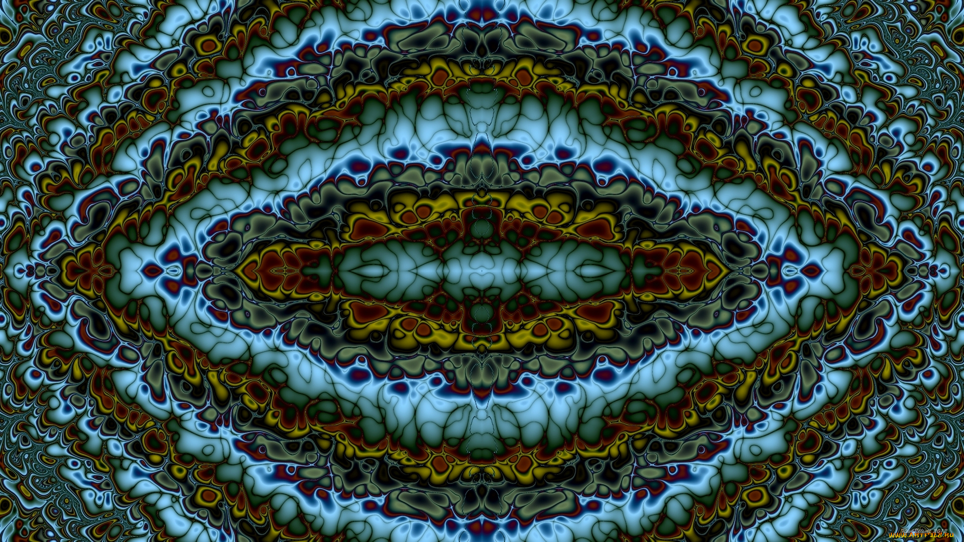 3д, графика, фракталы, , fractal, фон, узор, цвета