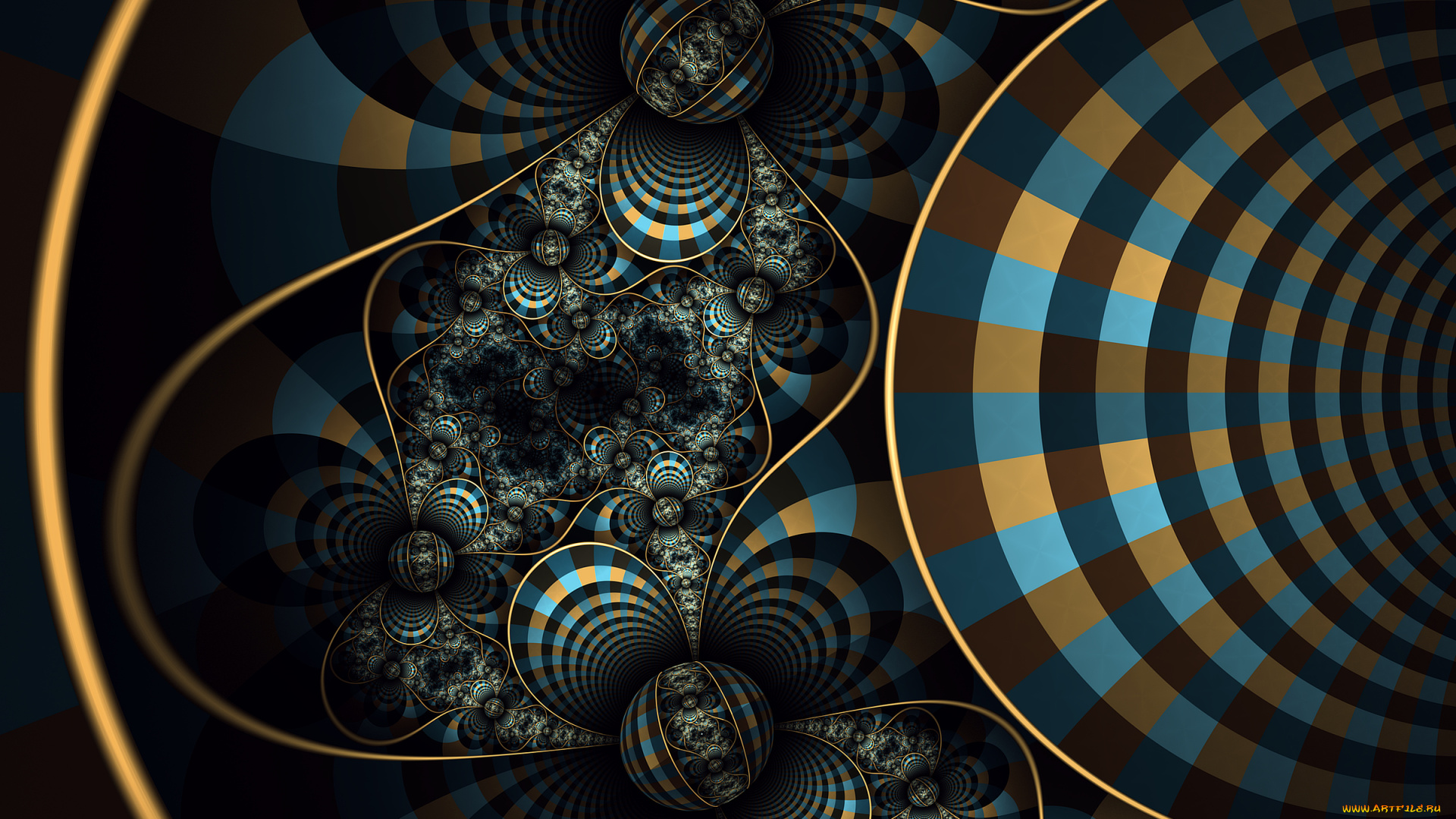 3д, графика, фракталы, , fractal, узор, фон, цвета