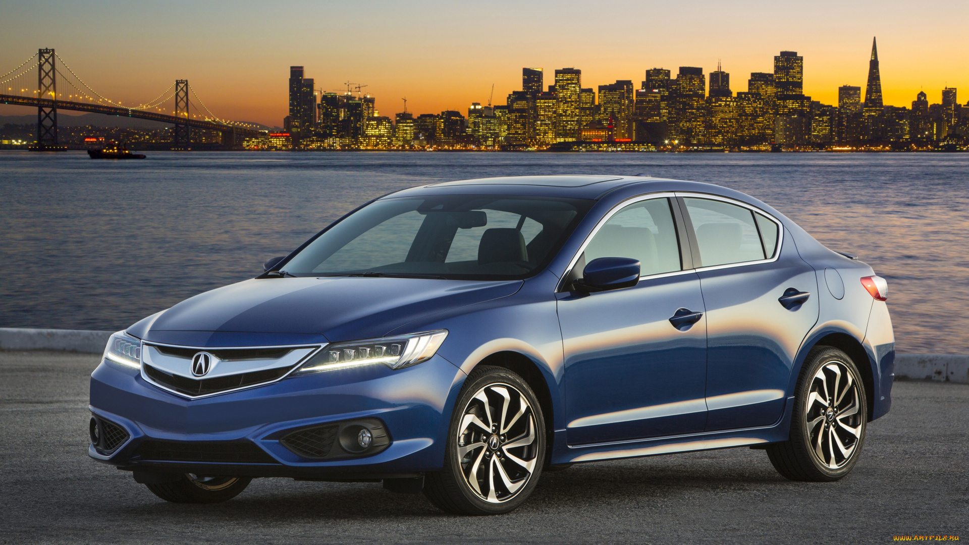 автомобили, acura, a-spec, 2016г, ilx, синий