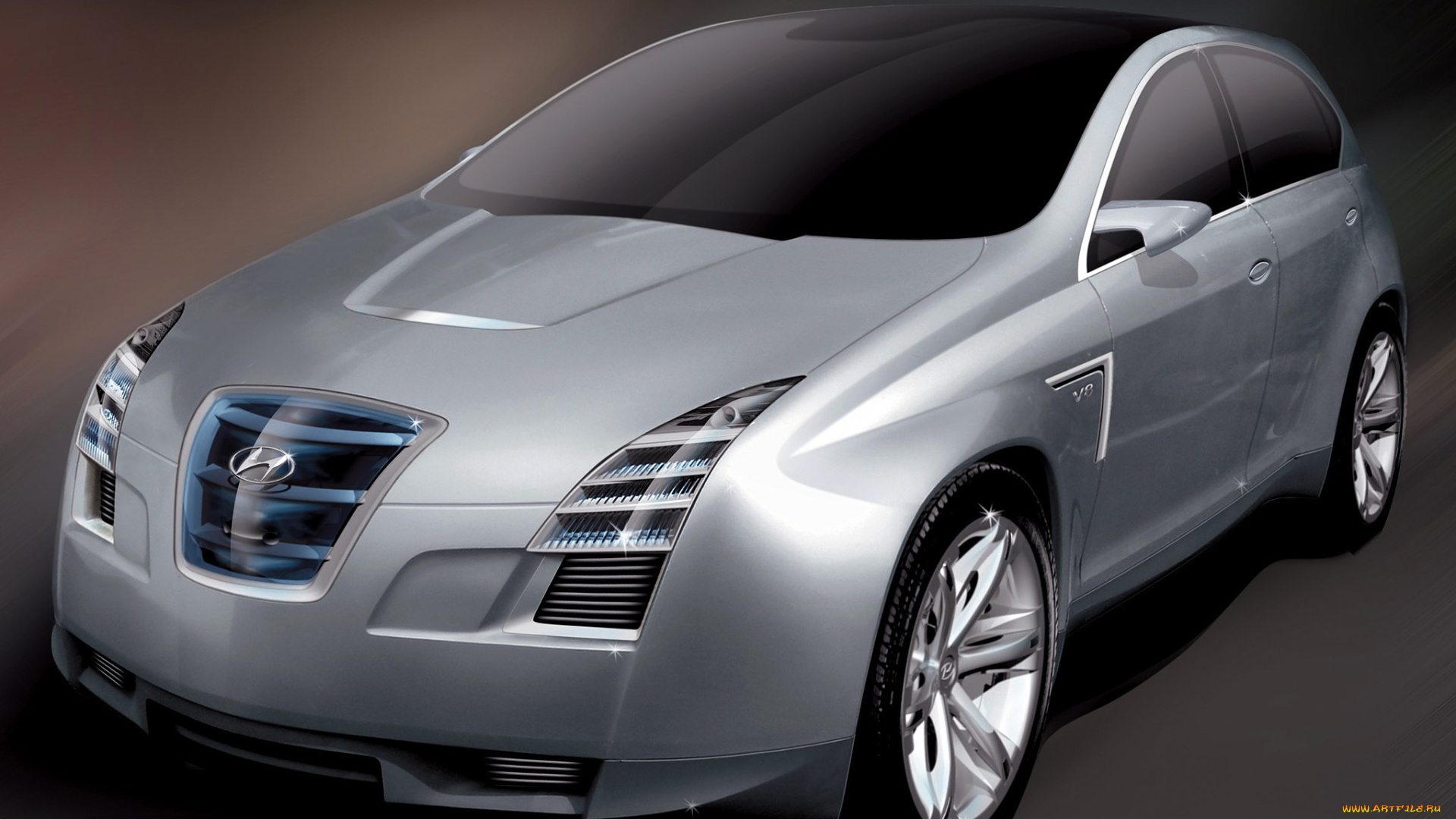 автомобили, hyundai, 2005г, neos-3, concept