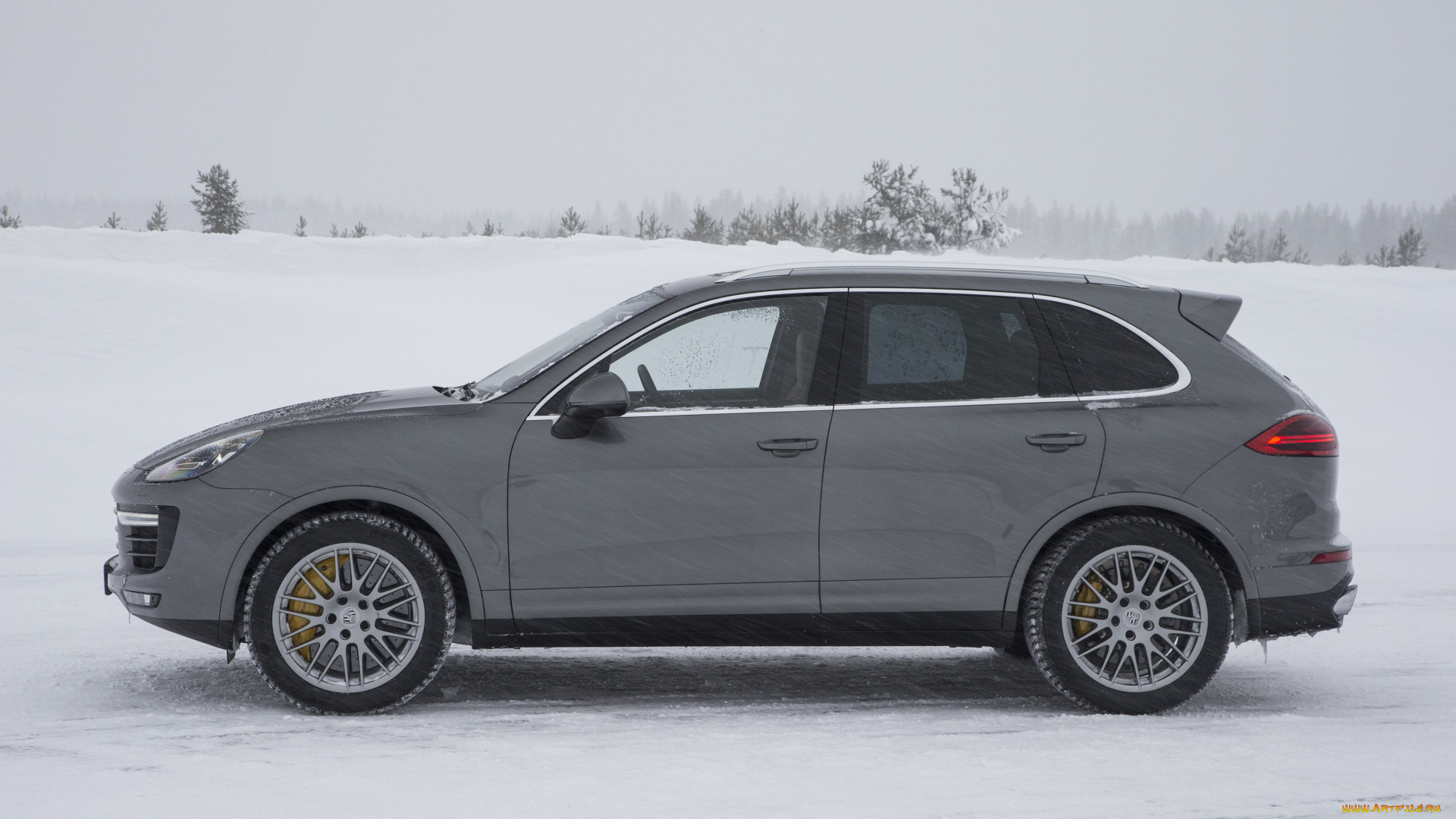 автомобили, porsche, turbo, s, серый, 2015г, 958, cayenne