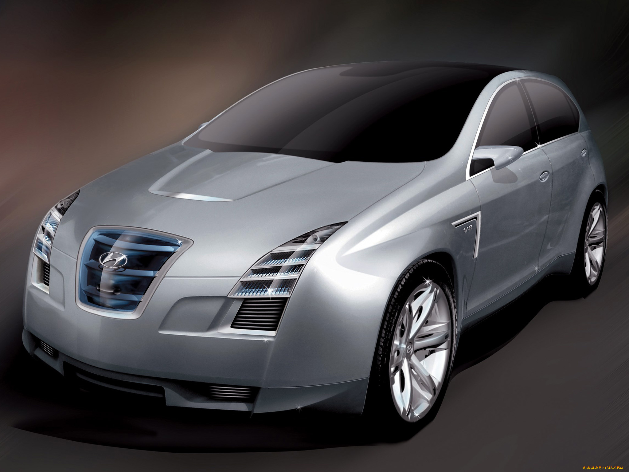 автомобили, hyundai, 2005г, neos-3, concept