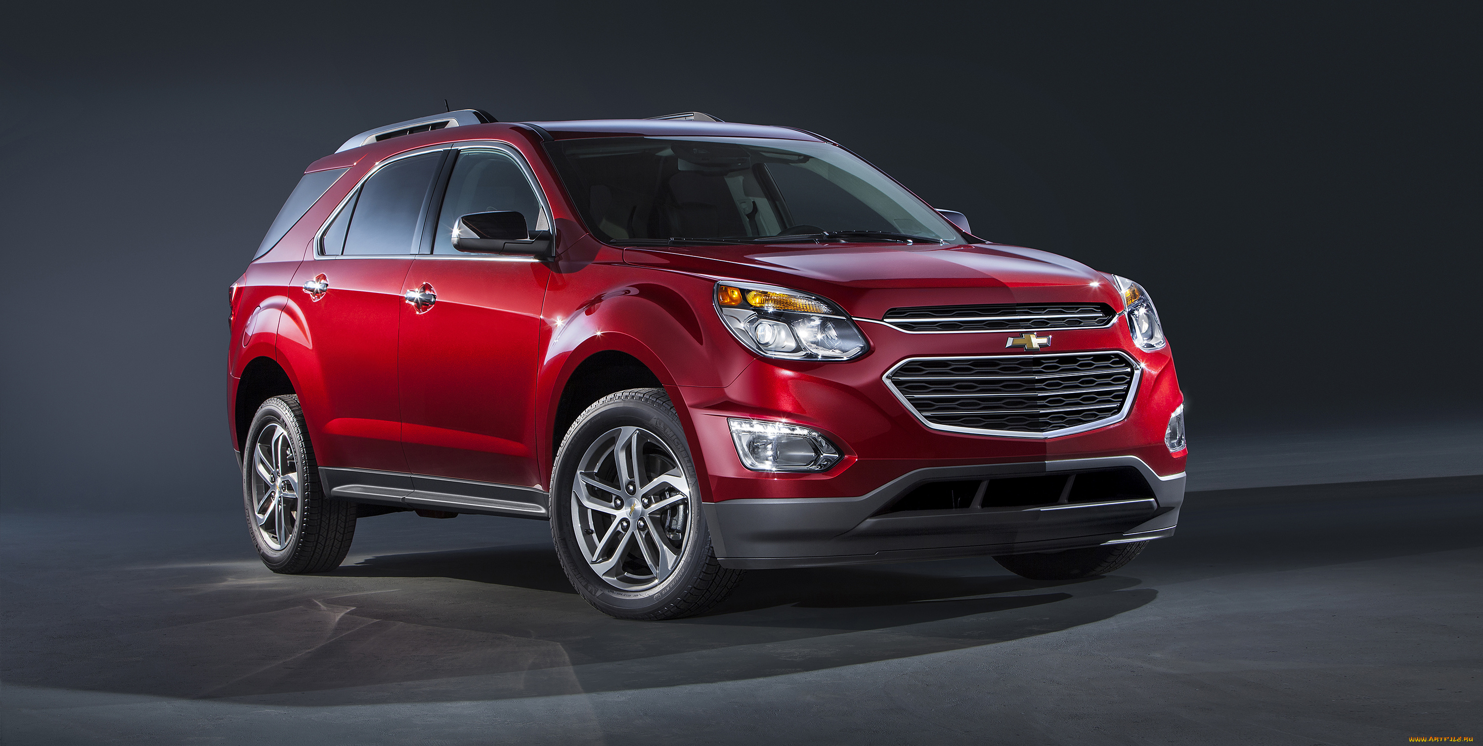 автомобили, chevrolet, equinox, 2016г, красный