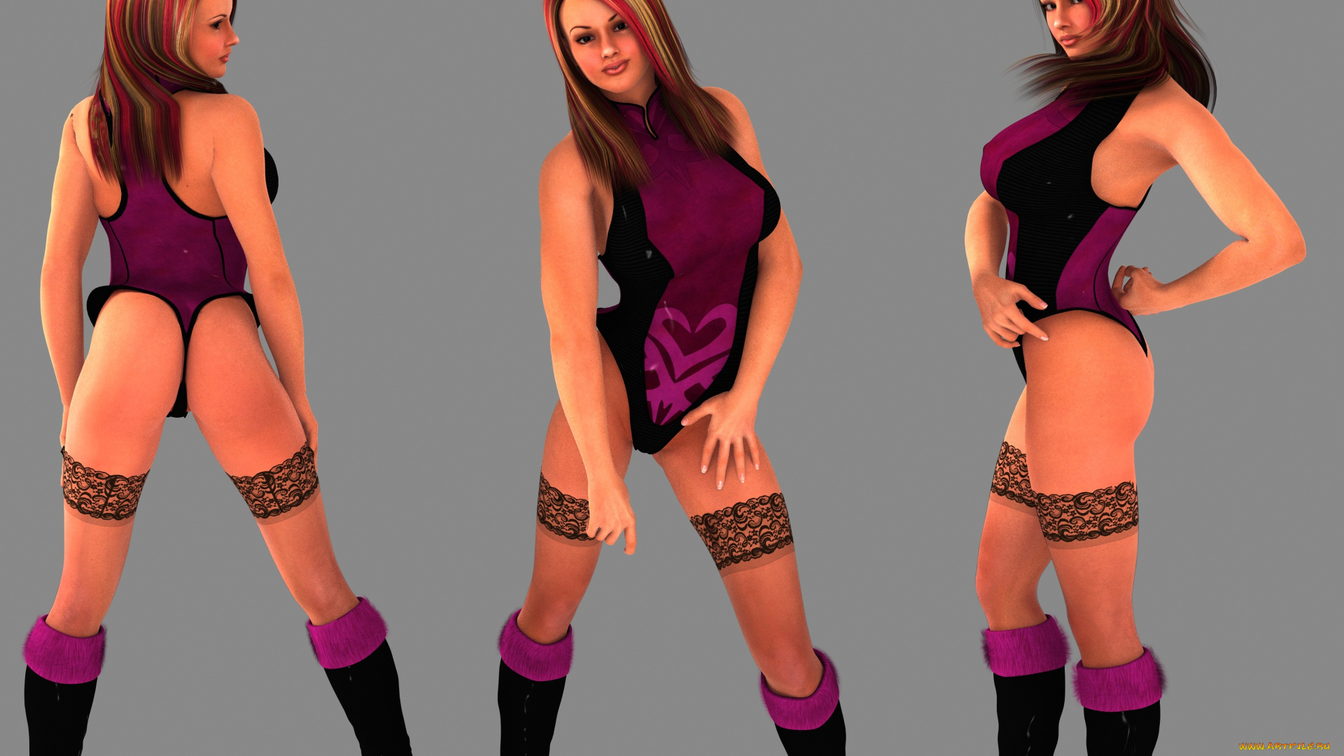 3д, графика, люди, , people, фон, взгляд, девушки