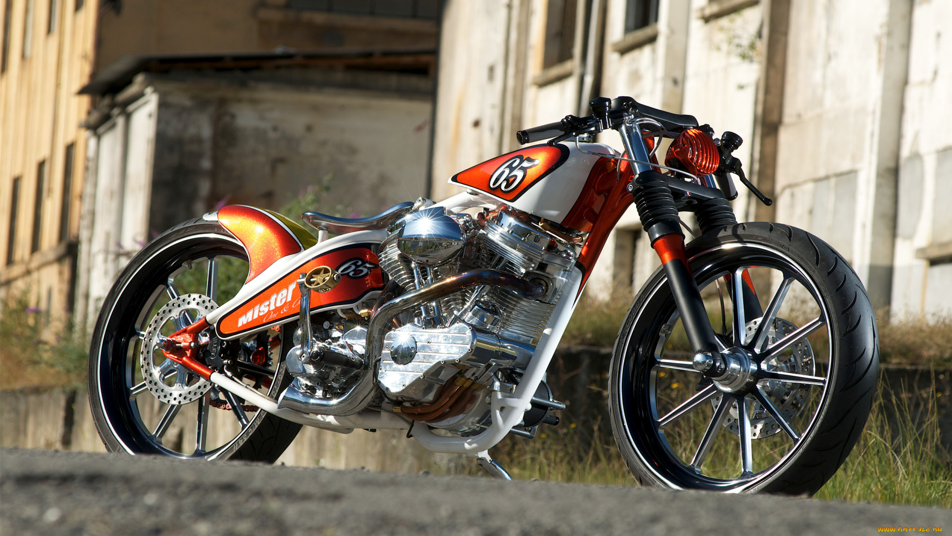 мотоциклы, customs, custom