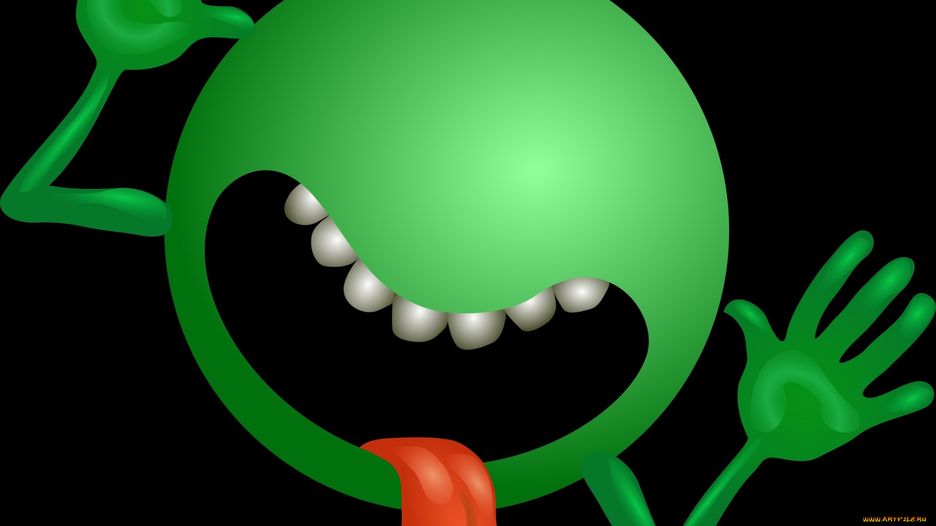 рисованное, минимализм, смайлик, фон