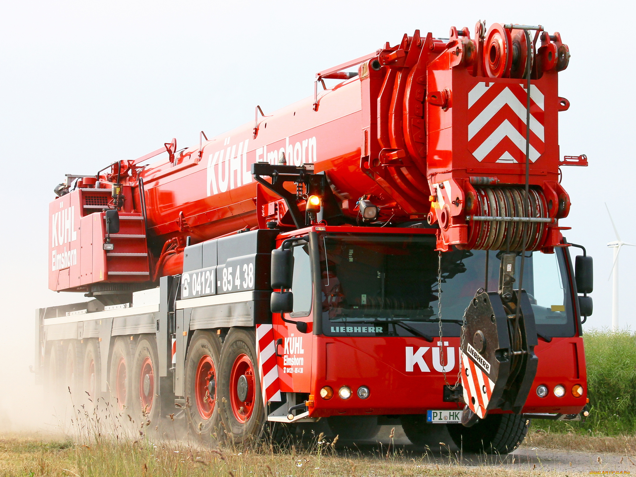 техника, краны, liebherr