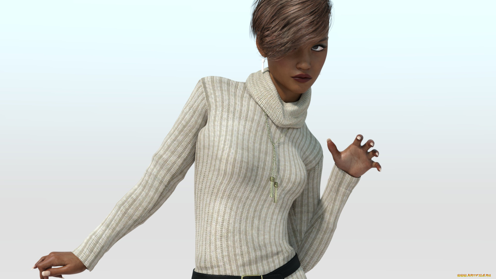 3д, графика, люди, , people, взгляд, фон, девушка