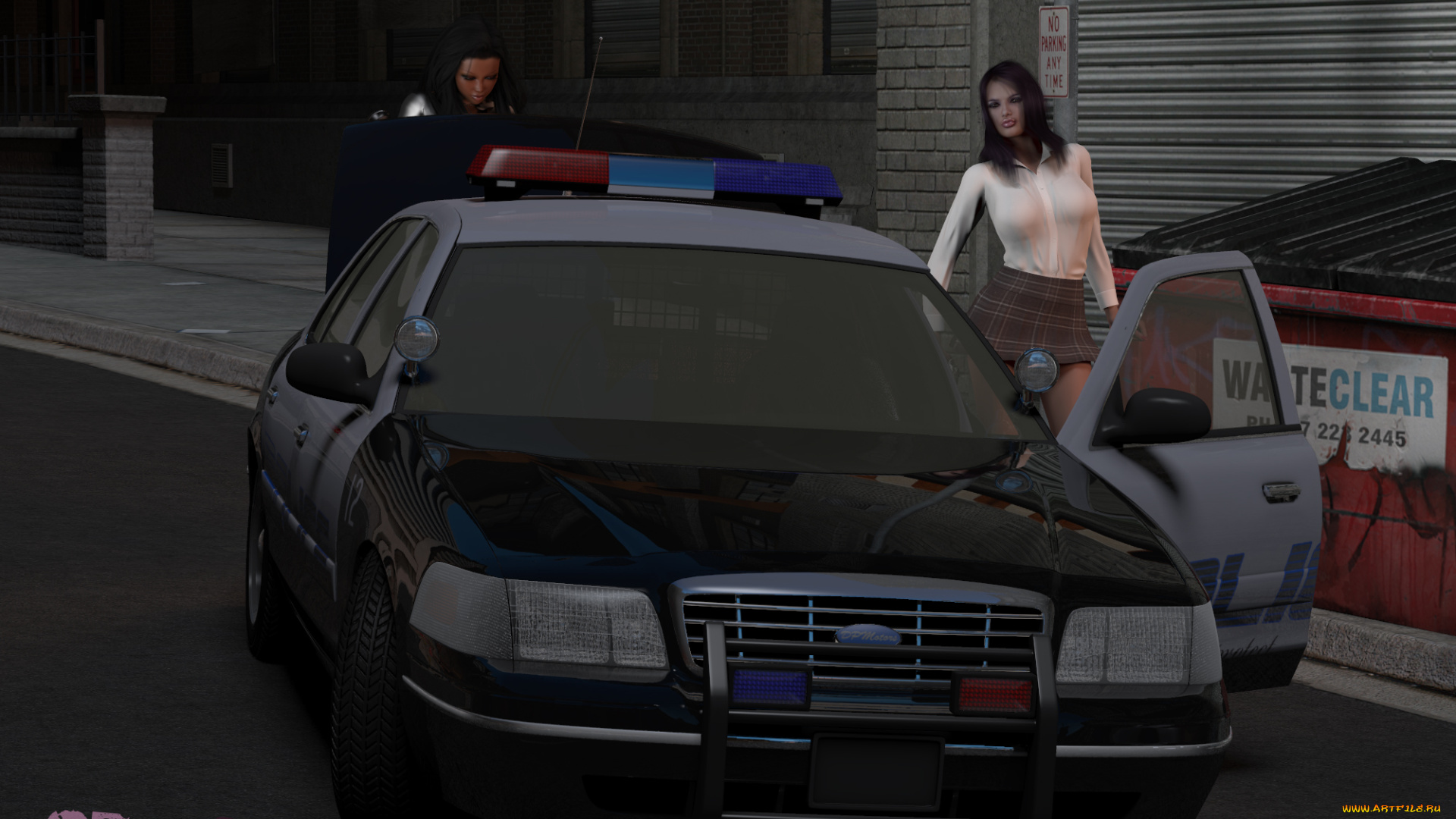 3д, графика, люди-авто, мото, , people-, car, , , moto, девушка, взгляд, фон