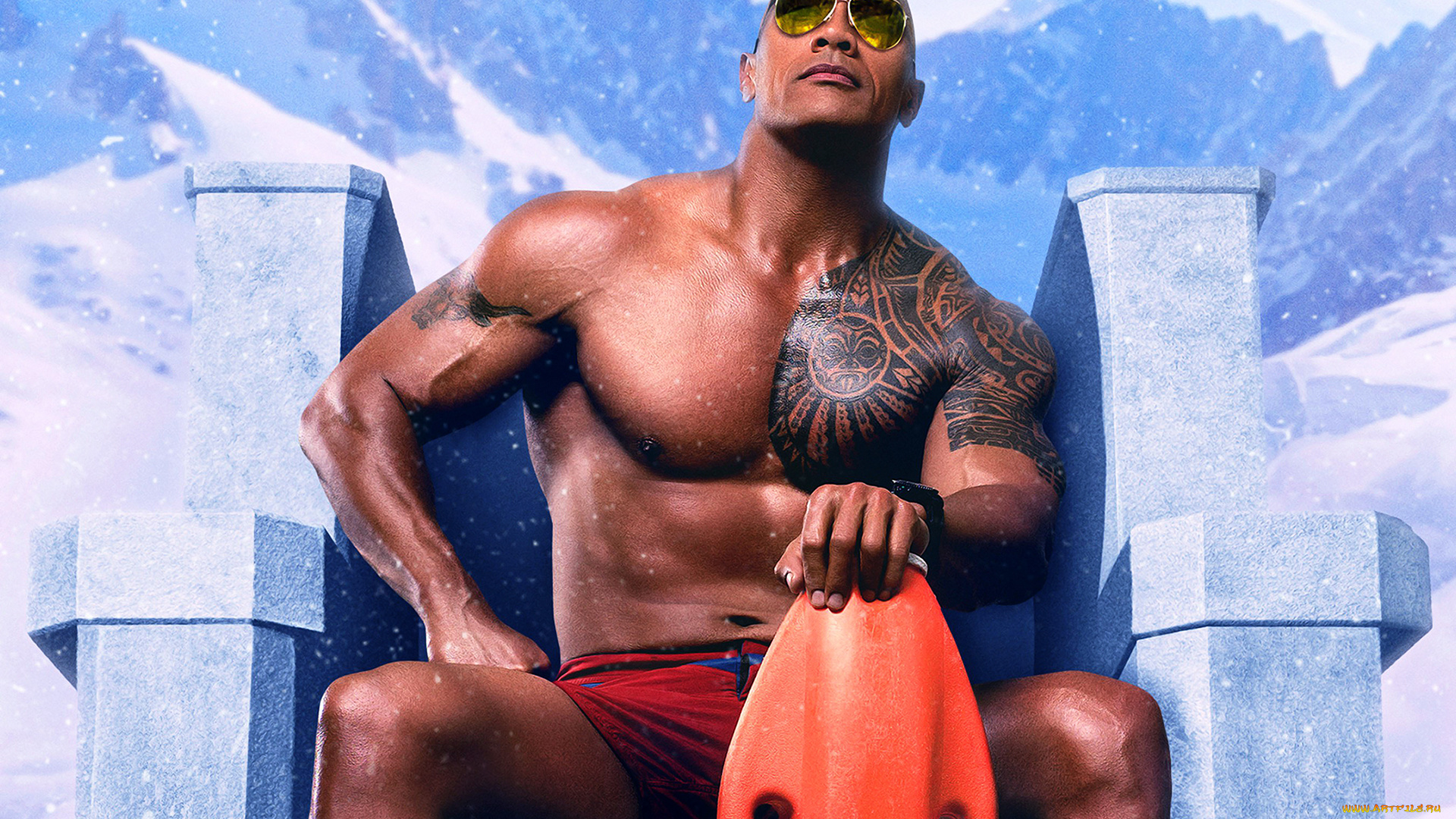 кино, фильмы, baywatch, 2017, , сериал, dwayne, johnson, 2017, baywatch