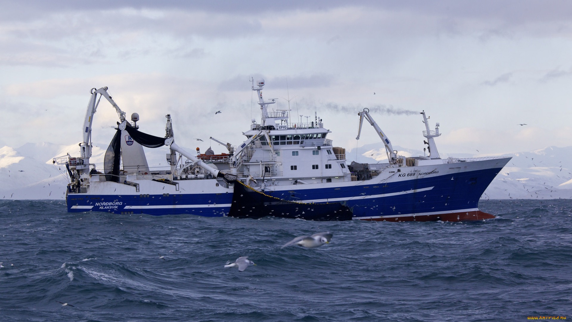 корабли, другое, рыболов