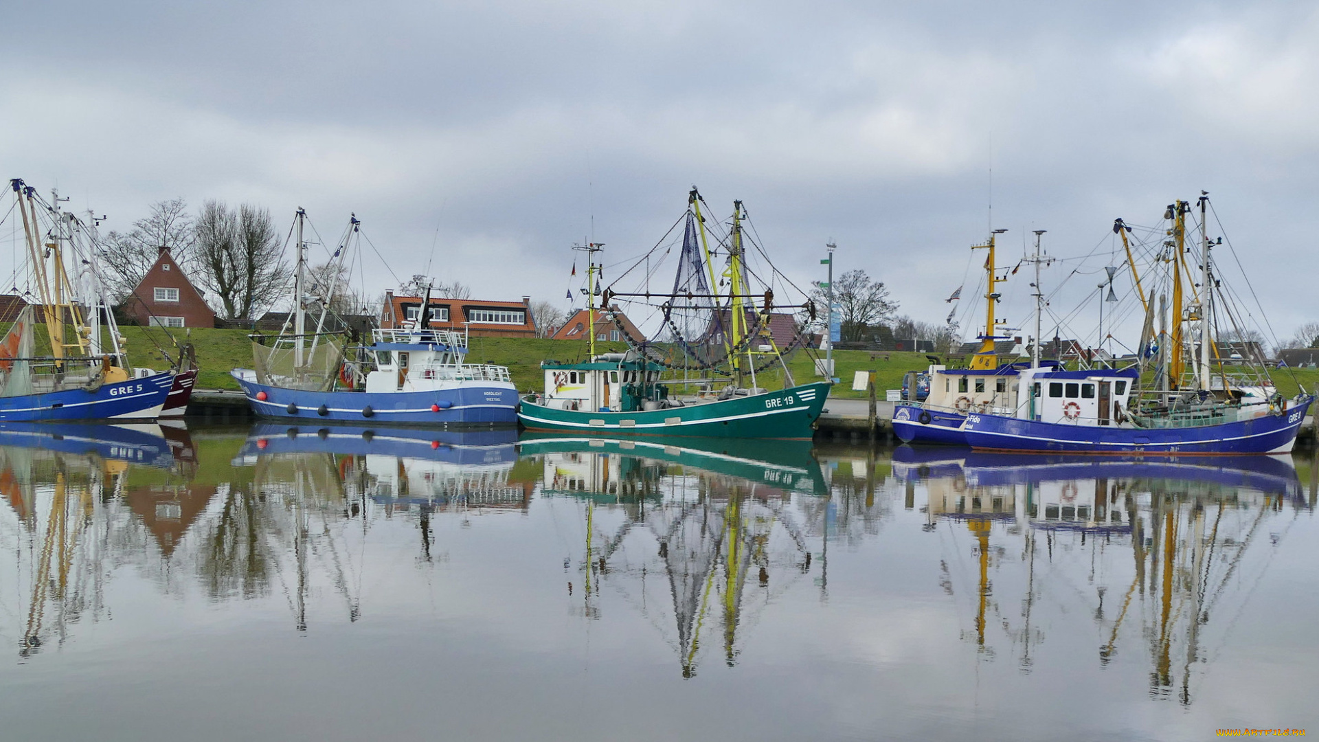 корабли, другое, рыболовы