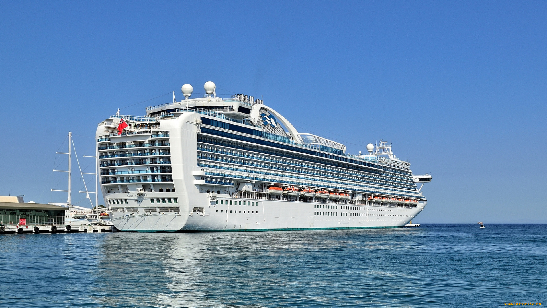корабли, лайнеры, круиз, лайнер