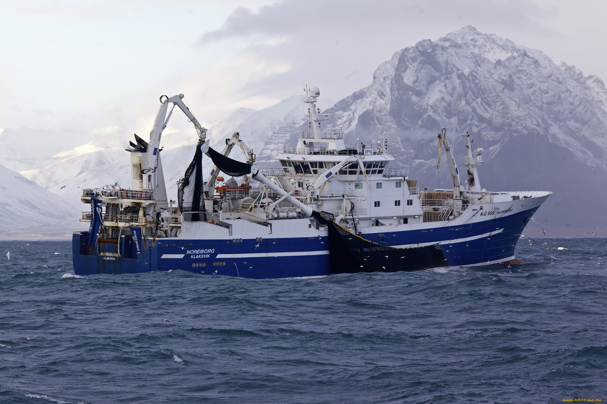 корабли, другое, рыболов