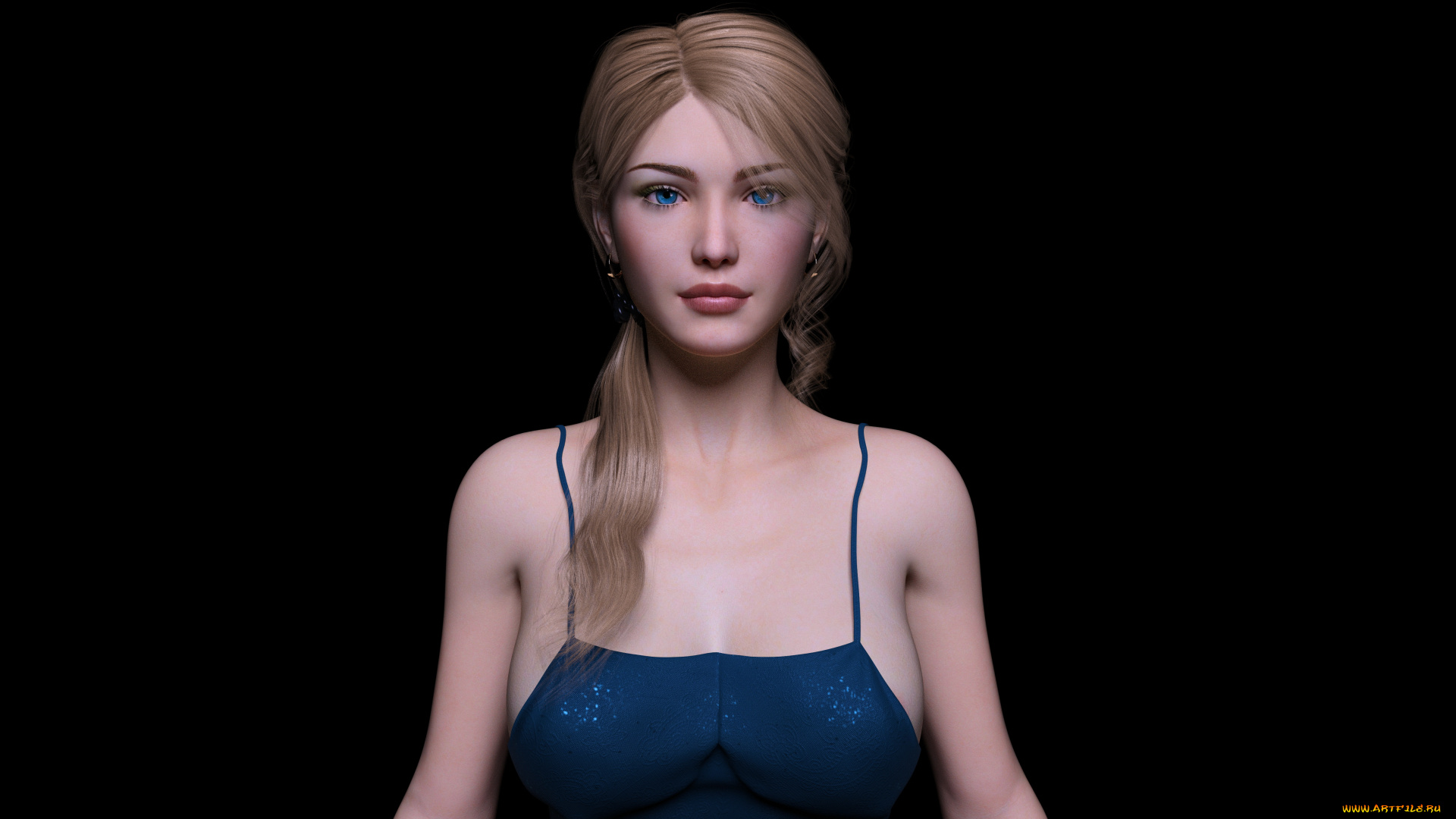 3д, графика, люди, , people, девушка, взгляд, фон