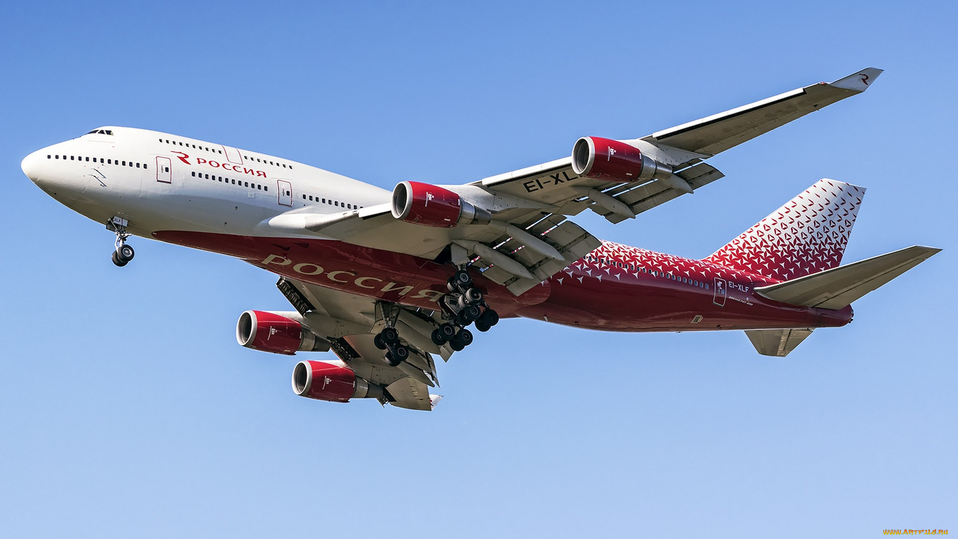 boeing, 747-446, авиация, пассажирские, самолёты, авиалайнер