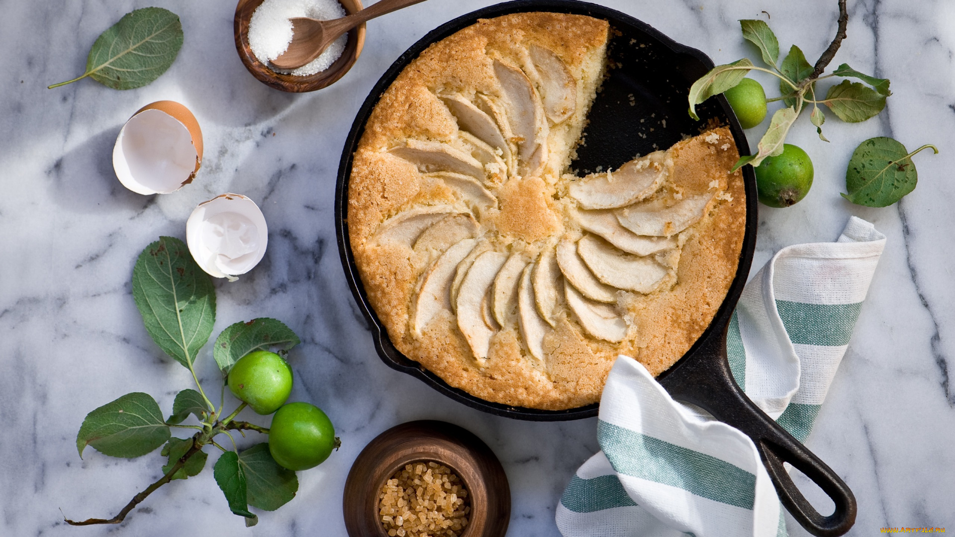 еда, хлеб, , выпечка, выпечка, яблоки, яблочный, пирог, anna, verdina