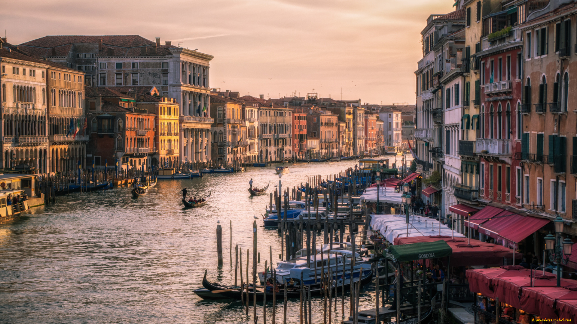 города, венеция, , италия, каналы