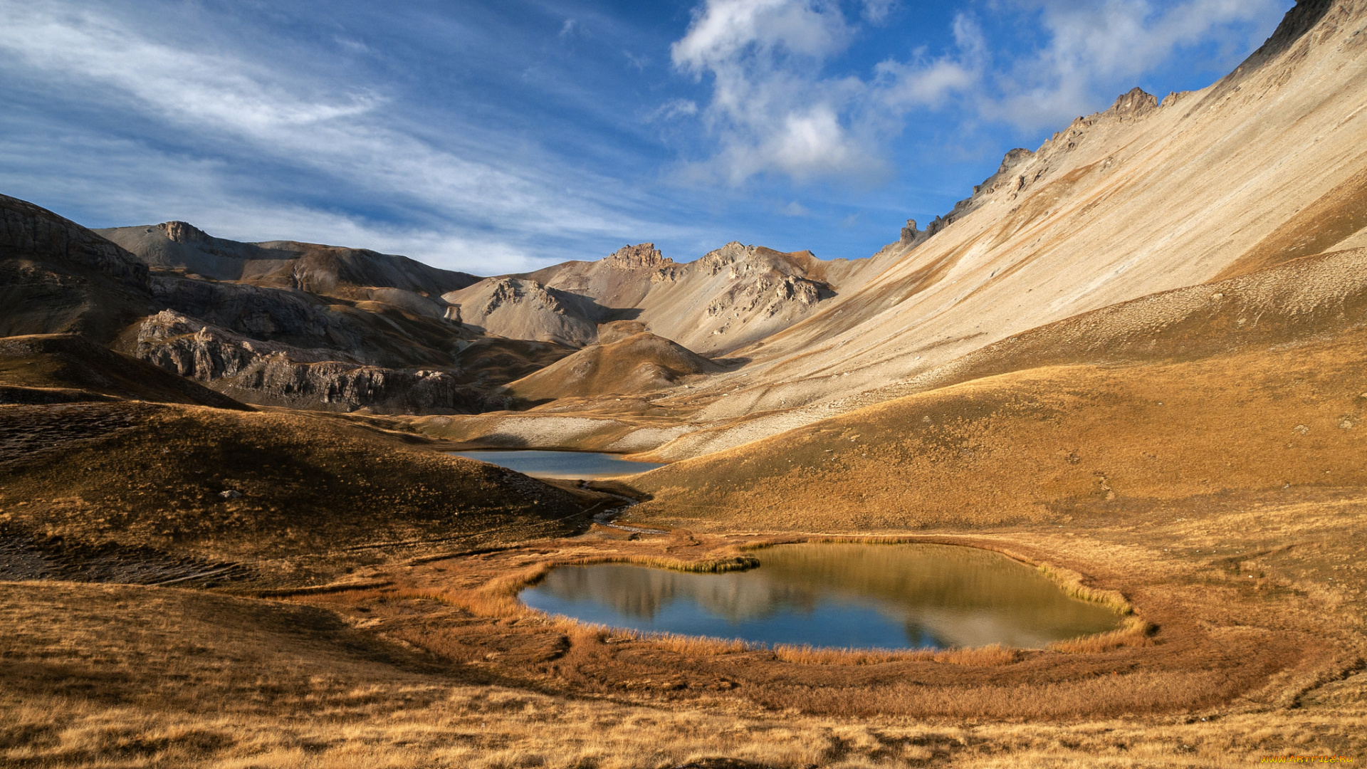 природа, горы, простор