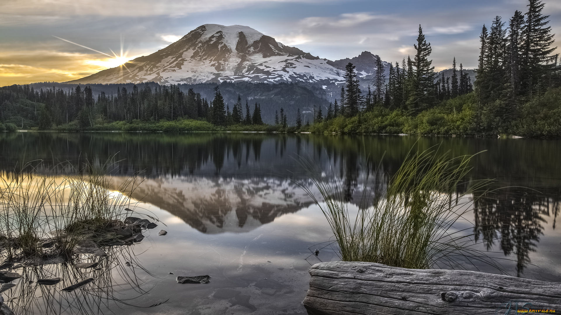 природа, реки, озера, простор