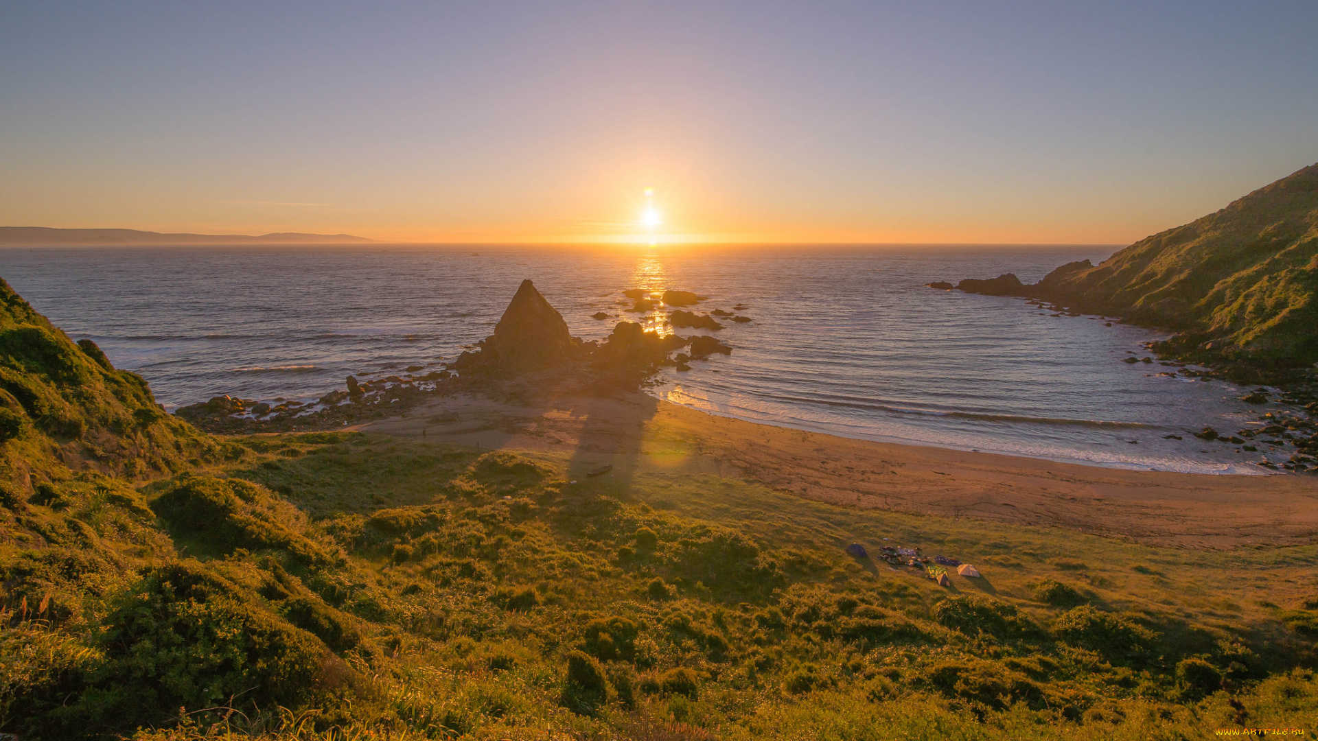 природа, восходы, закаты, простор