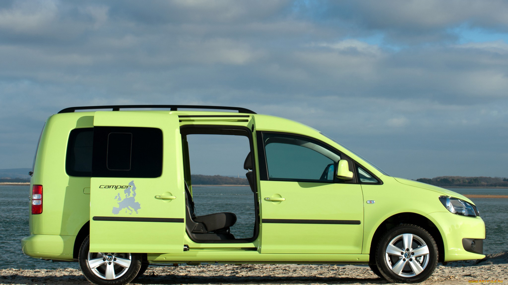 volkswagen, caddy, camper, uk-spec, 2013, автомобили, volkswagen, caddy, camper, uk-spec, 2013