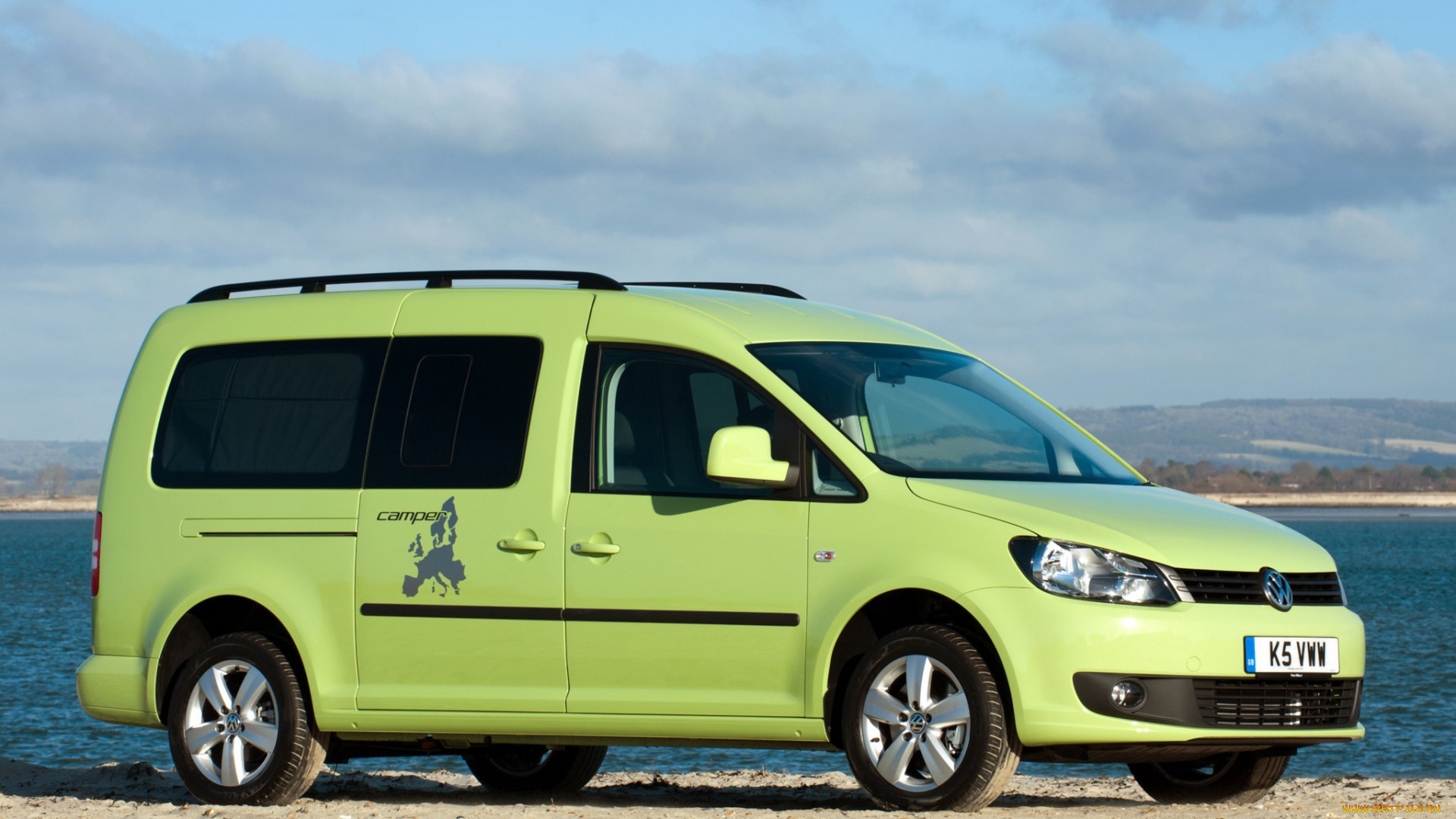 volkswagen, caddy, camper, uk-spec, 2013, автомобили, volkswagen, caddy, camper, uk-spec, 2013