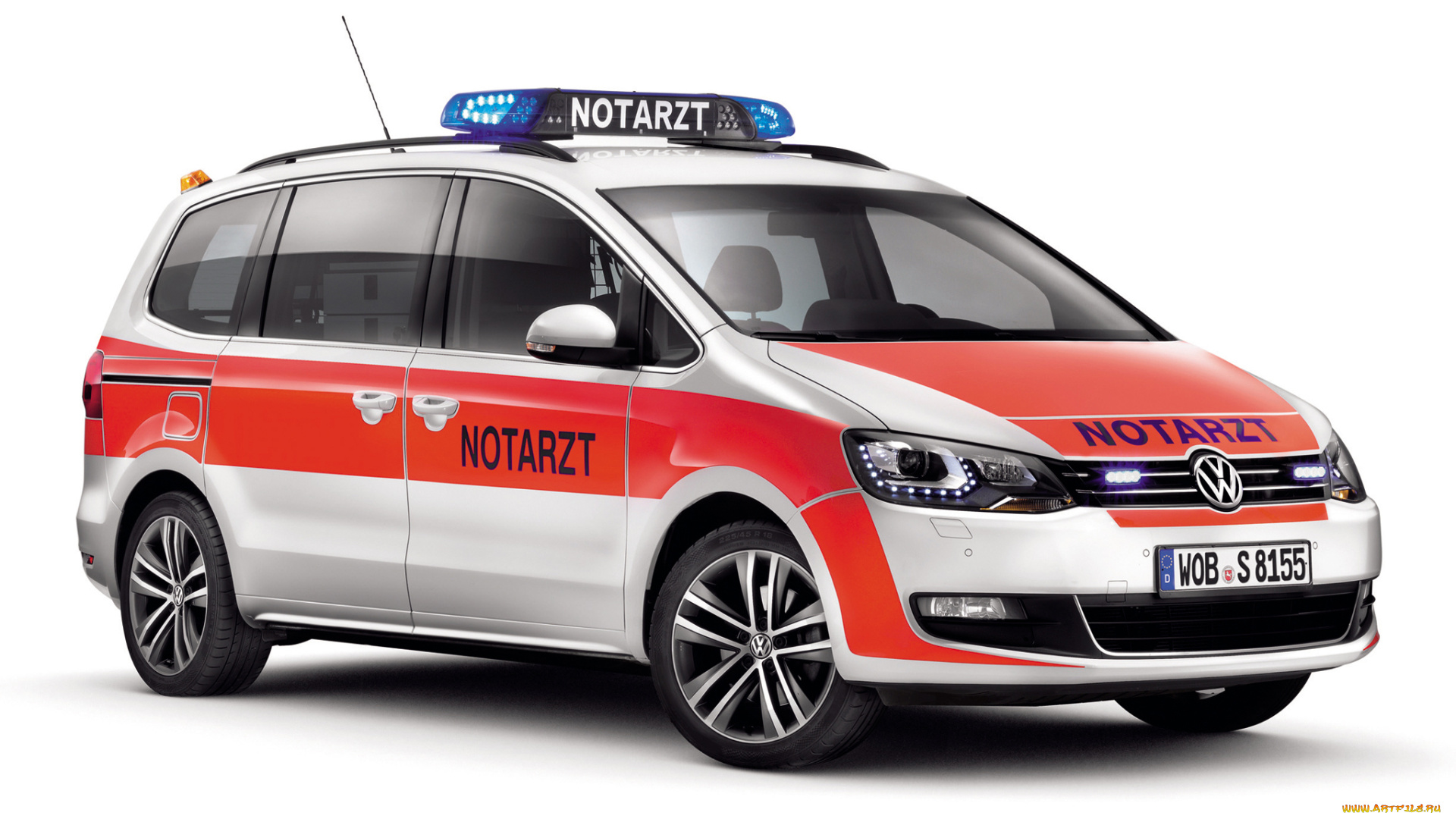 volkswagen, sharan, notarzt, 2010, автомобили, скорая, помощь, volkswagen, sharan, notarzt, 2010