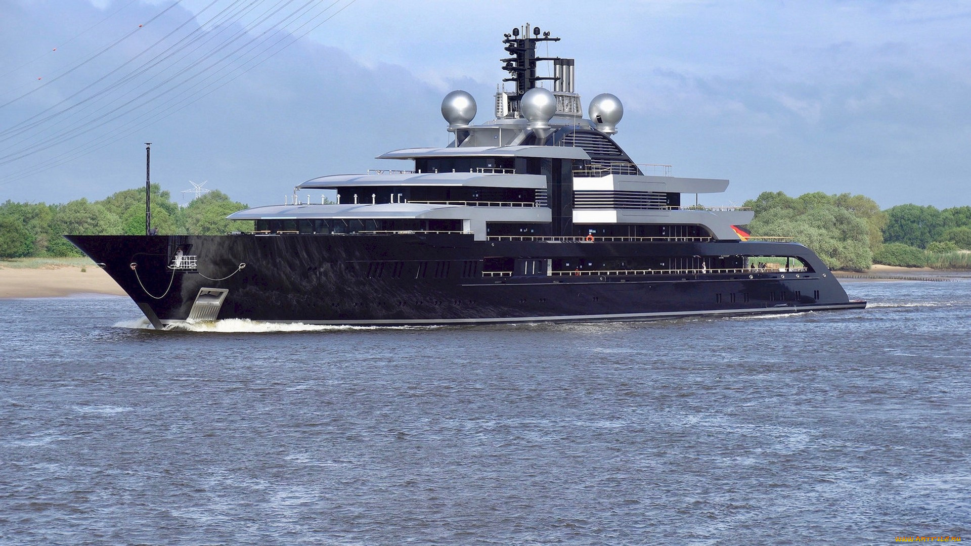 yacht, project, thunder, корабли, Яхты, суперяхта