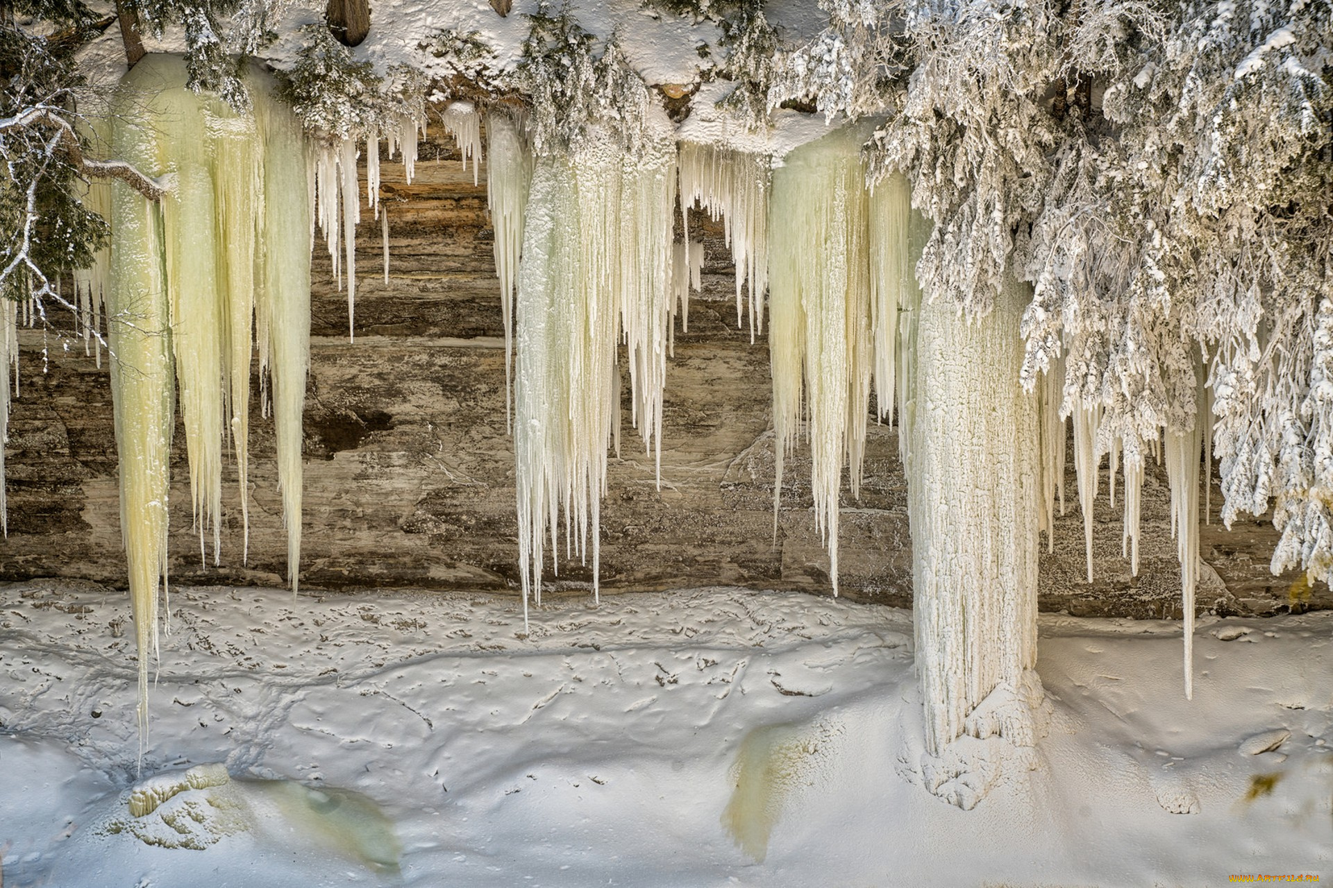 природа, зима, простор