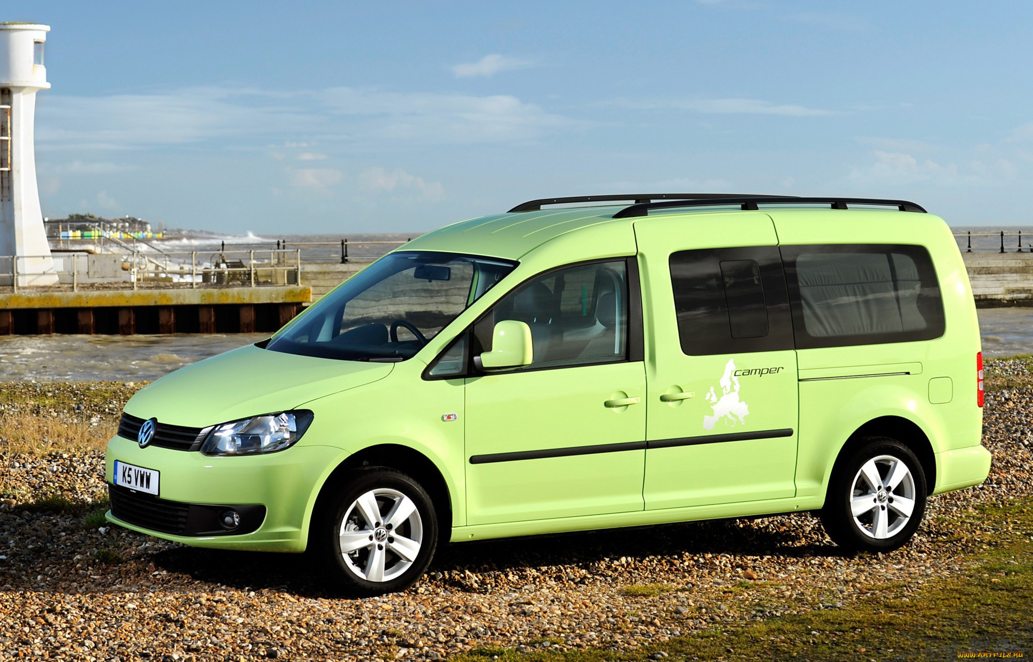volkswagen, caddy, camper, uk-spec, 2013, автомобили, volkswagen, caddy, camper, uk-spec, 2013