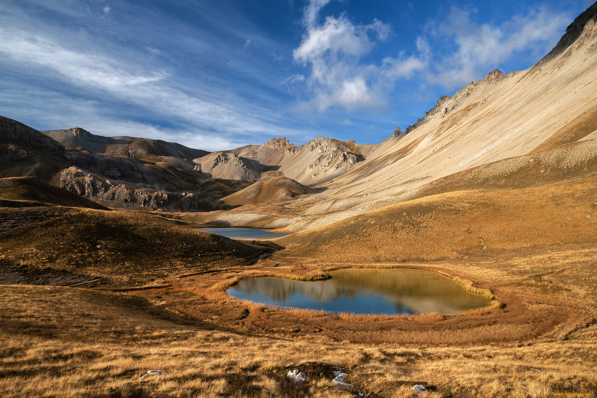 природа, горы, простор