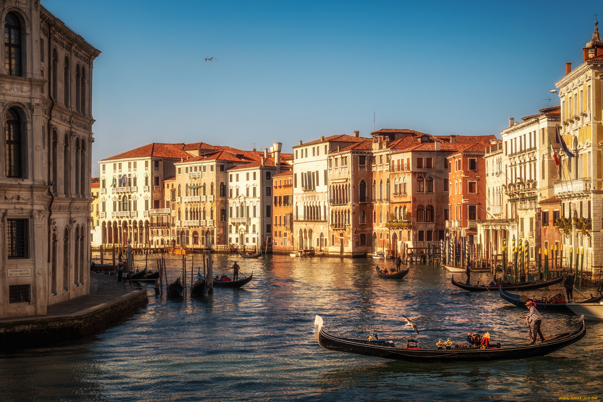 города, венеция, , италия, каналы